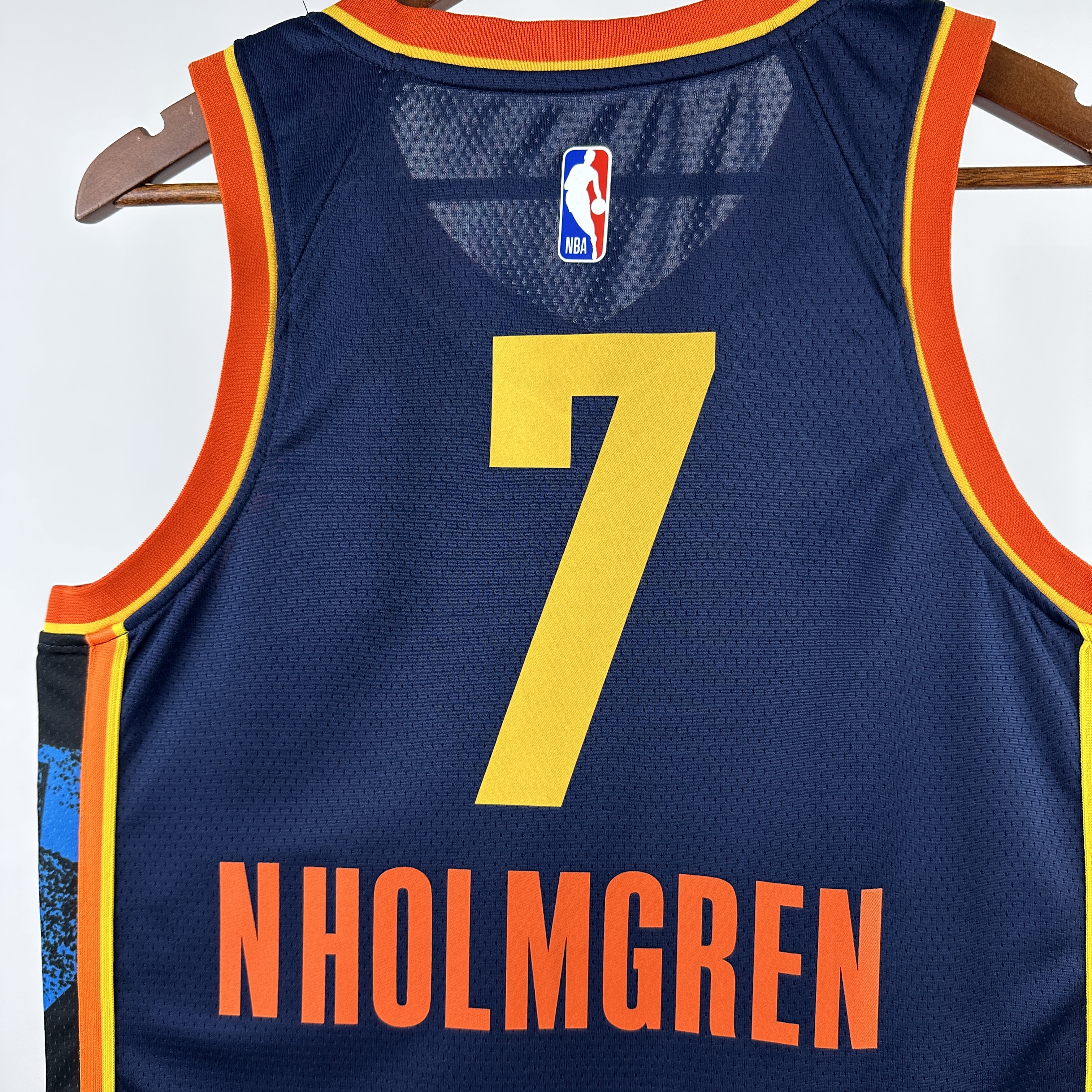 25 Season Oklahoma City Thunder City Edition #7 NHOLMGREN
