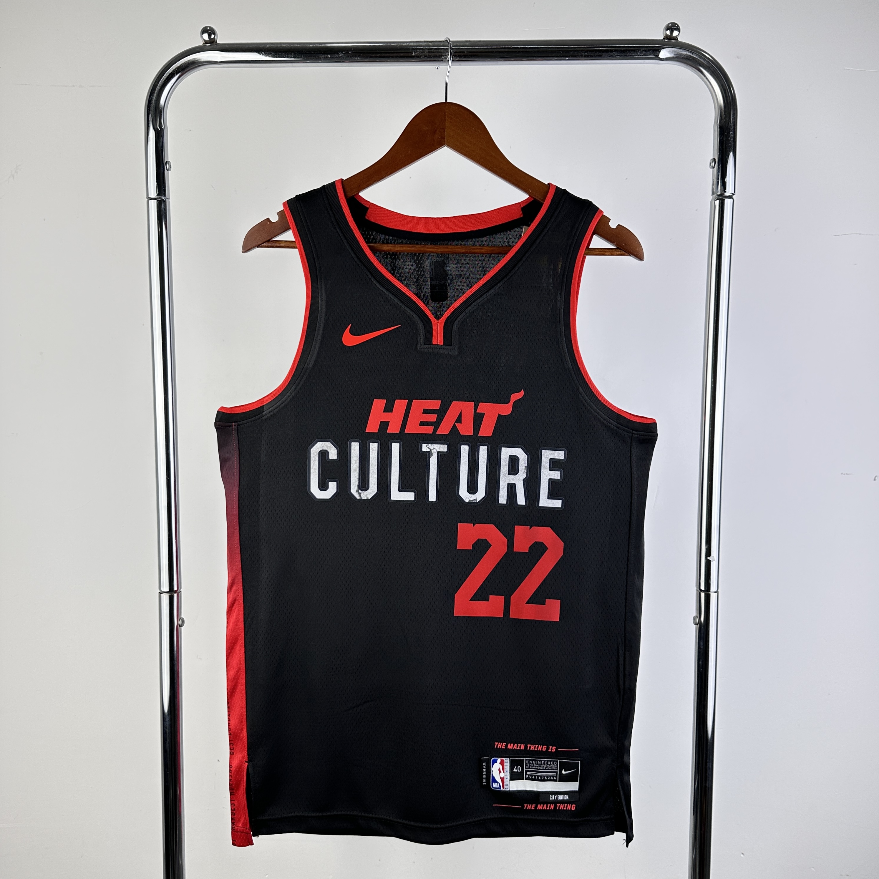 24 Season Miami Heat City Edition  No.22 Butler