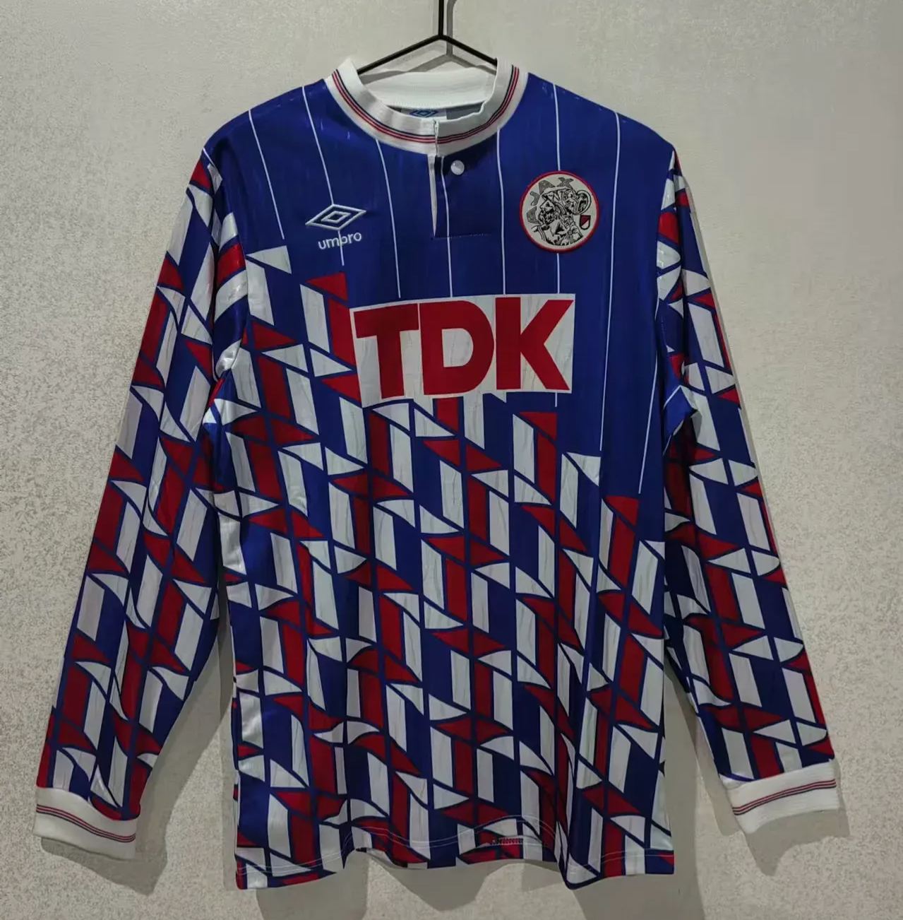 Retro 1989/90 Ajax Away Long Sleeves S-XXL
