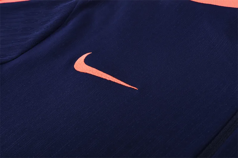 Adult/ Kids 2425 Barcelona half zipper Training suit 0C2A1222