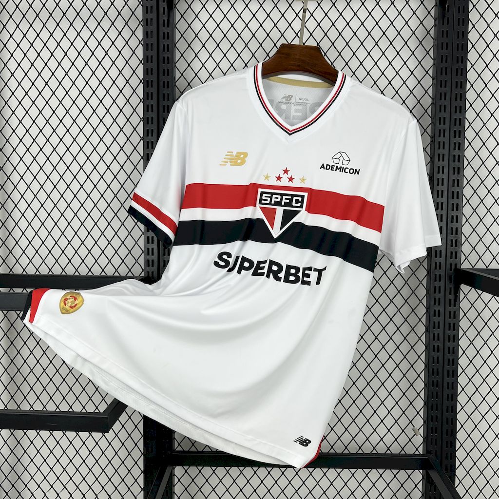 Sao Paulo 25/26 Home Jersey S-4XL