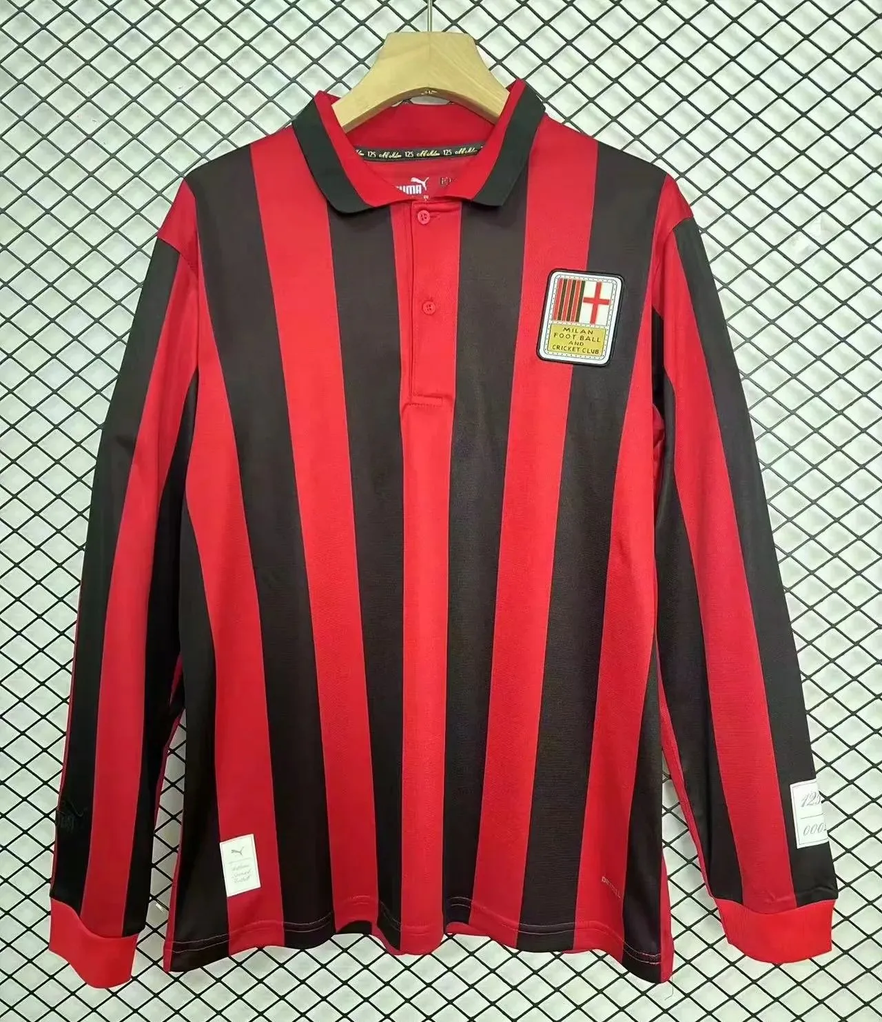 AC milan 125th Anniversary Edition  Long Sleeves