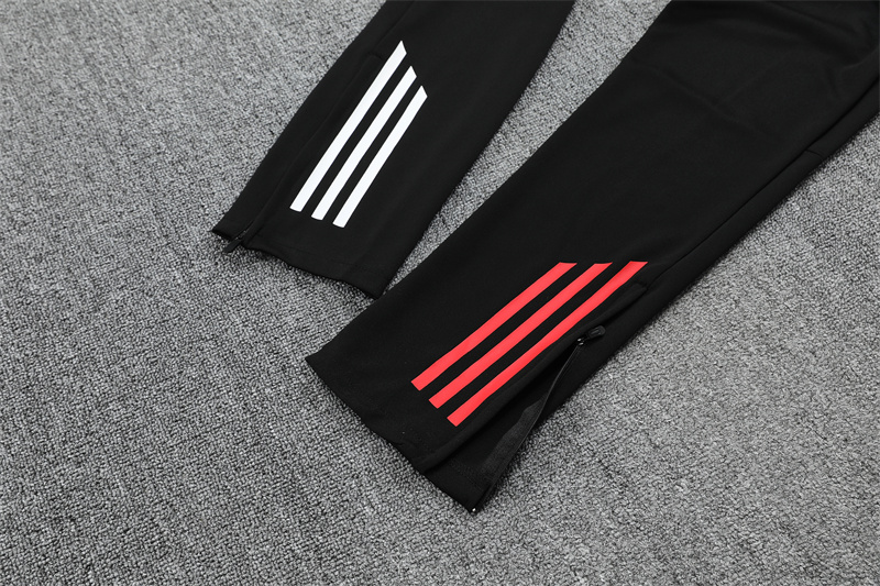 Adult/ Kids Ajax White Half Zipper Training Suit 801