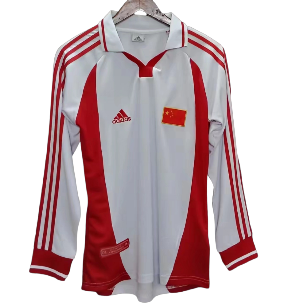 Retro China 2001 White  Long Sleeves S-XXL