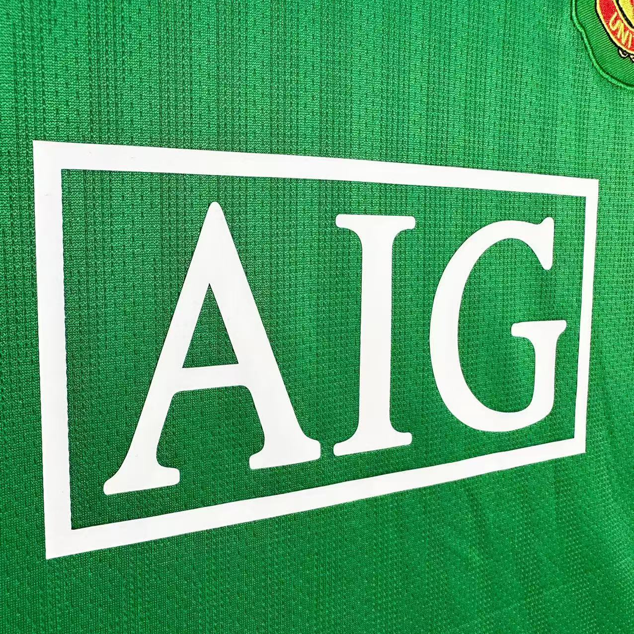 Retro Man United 07/08 Goalkeeper Green Long Sleeves