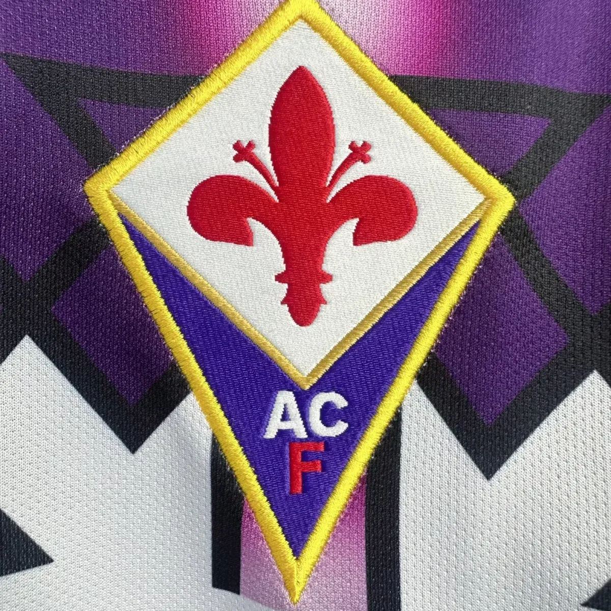 Fiorentina 1992/93 Away Long Sleeves Kit Size:S~XXL