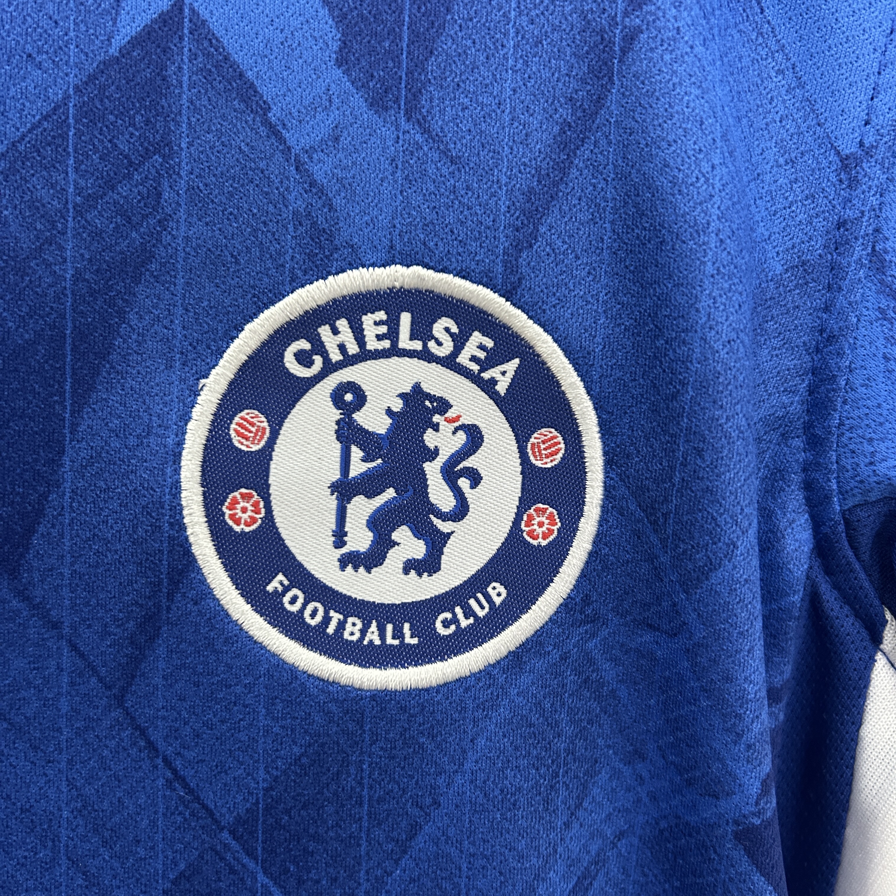Chelsea Cup Home Match Shirt 2025-26 with World Champions 25 chest badge（KIDS/ADULT SET）
