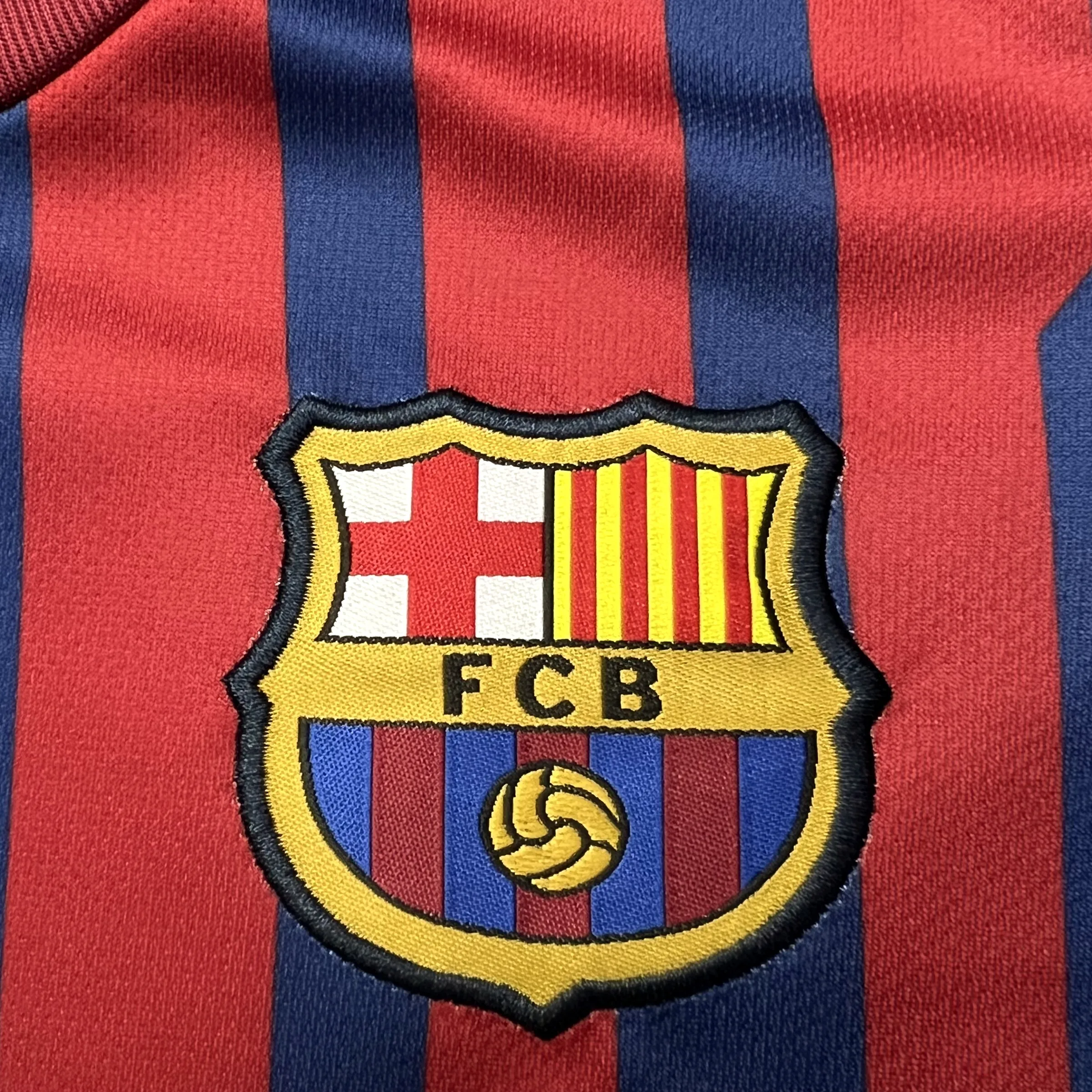 Kids Retro Barcelona 11/12 Home  16-28
