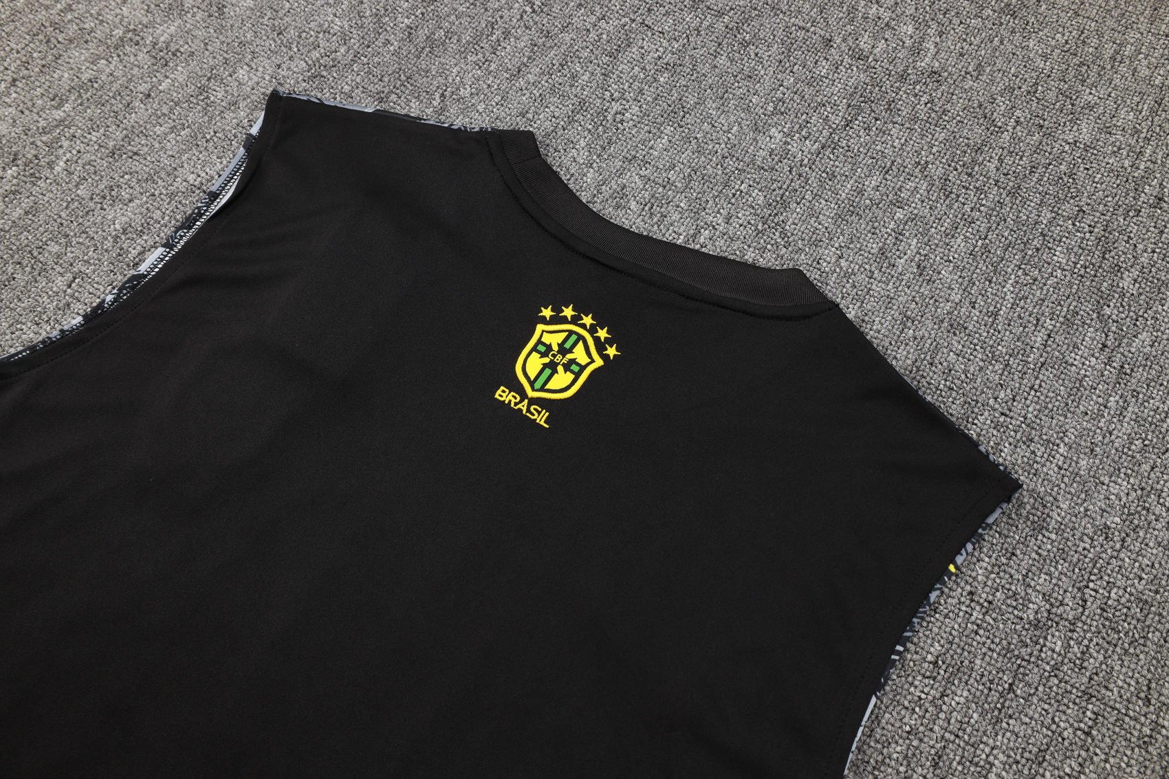 Brasil Sleevesless Training Suit Black D1215