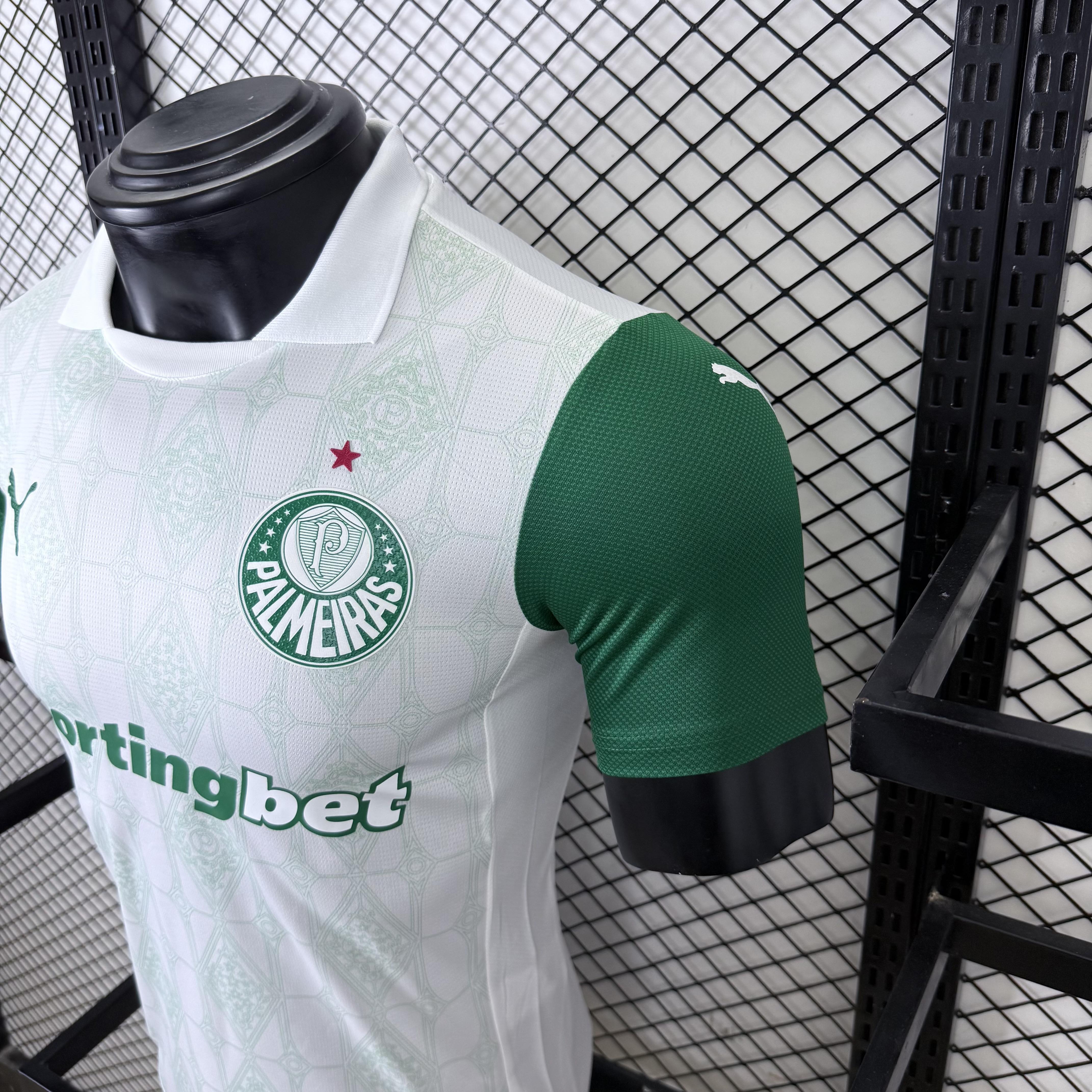 Player Version  Palmeiras 25/26 Away White