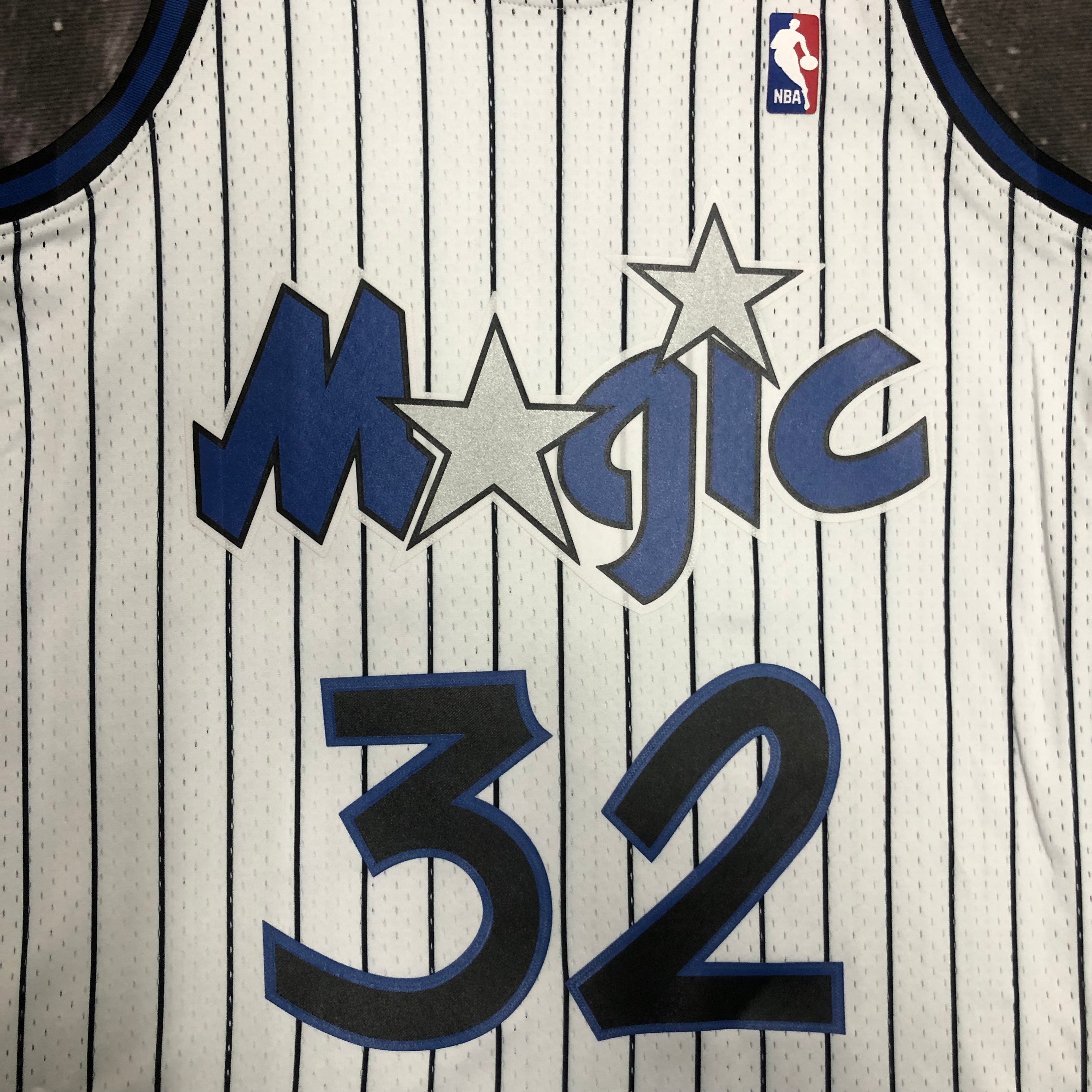 MN Heat Press Retro: ORLANDO MAGIC 94 Season White No.32