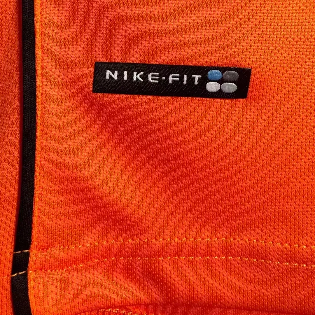 Retro  Netherlands 1998 Home Long Sleeves Orange