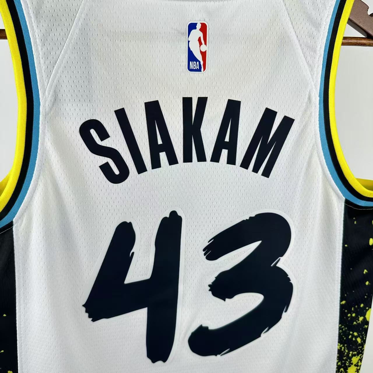25 Season Indiana Pacers City Version  No.43 Siakam