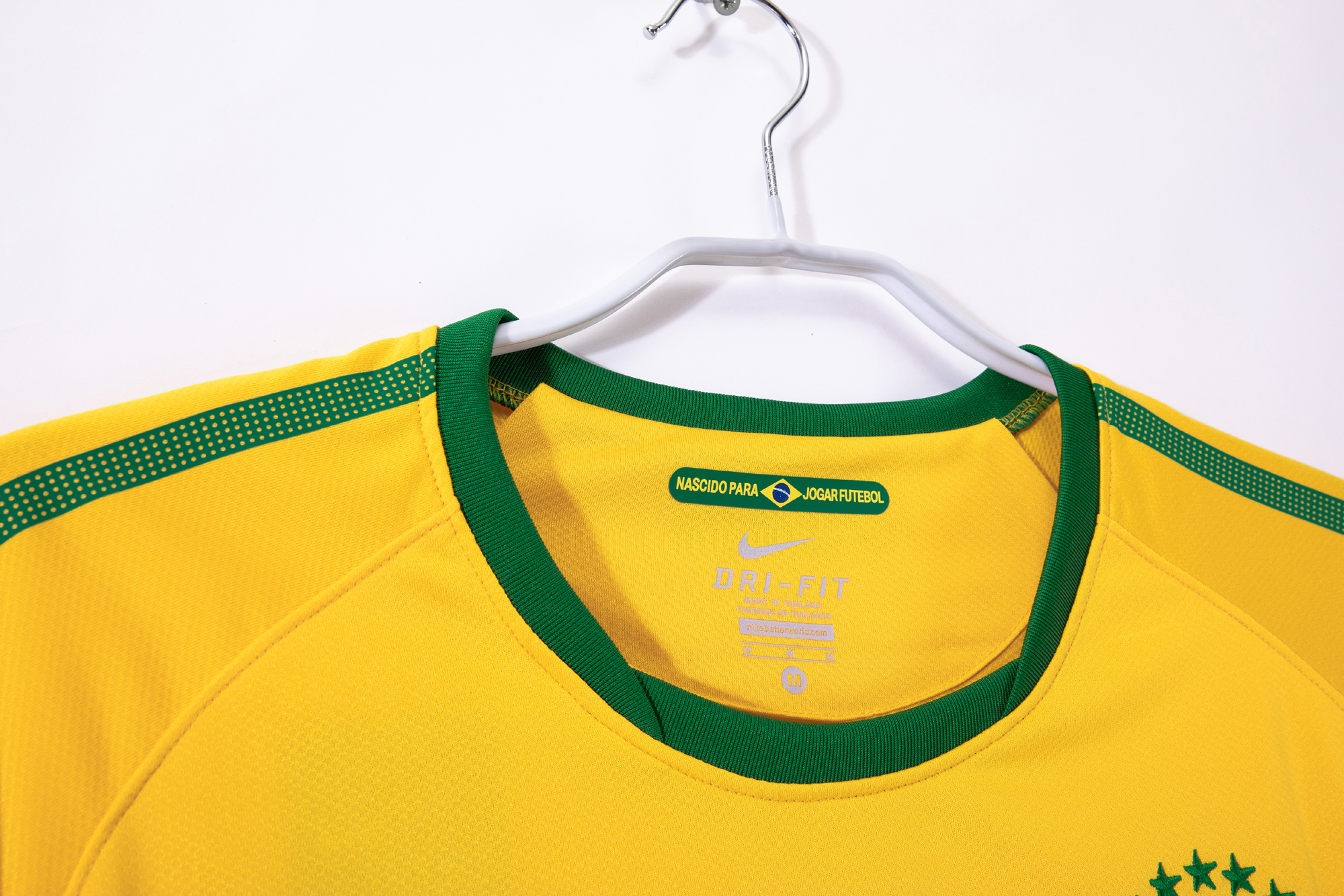 Retro  Brazil 2010 Home Yellow