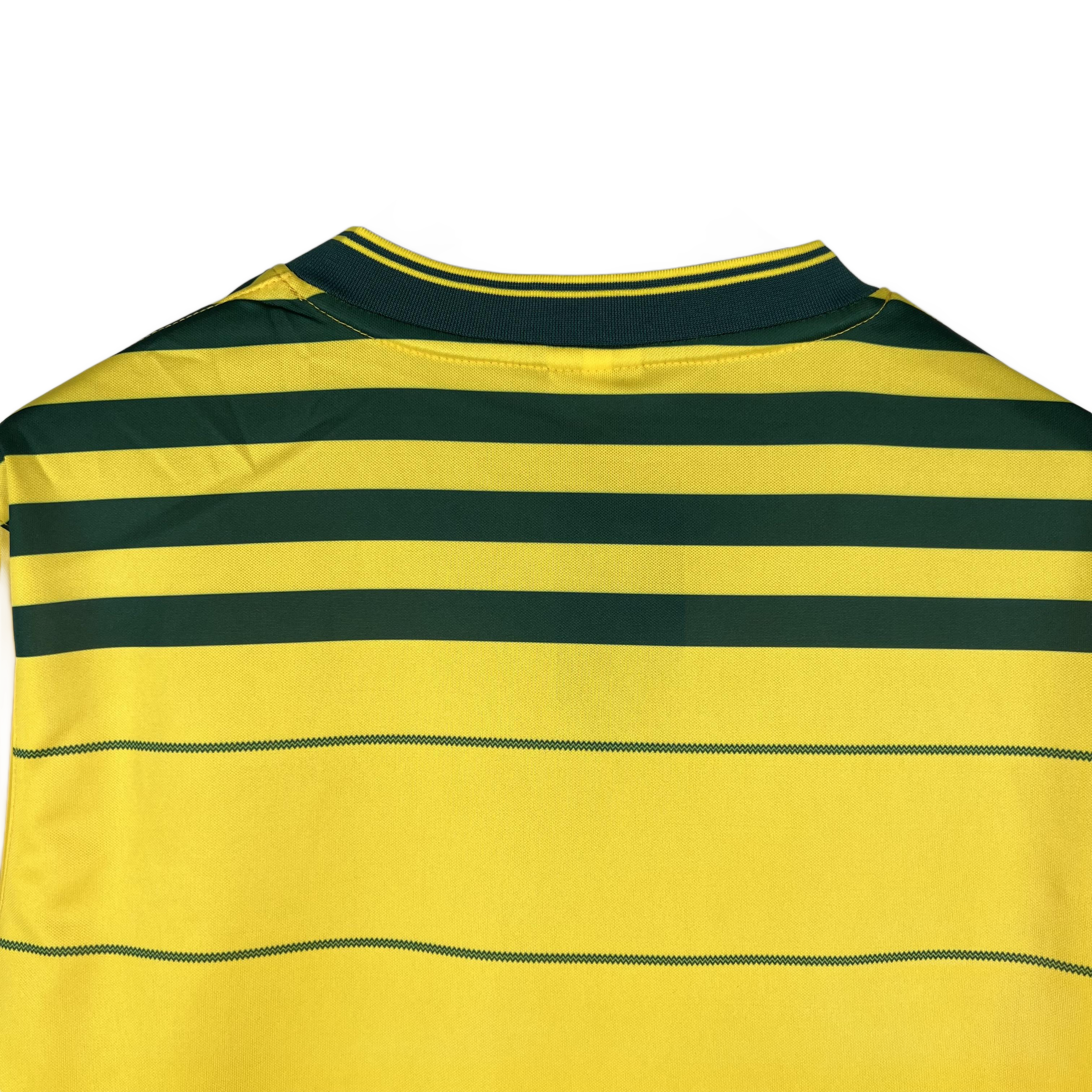 Retro  Brazil 1984 Home Yellow