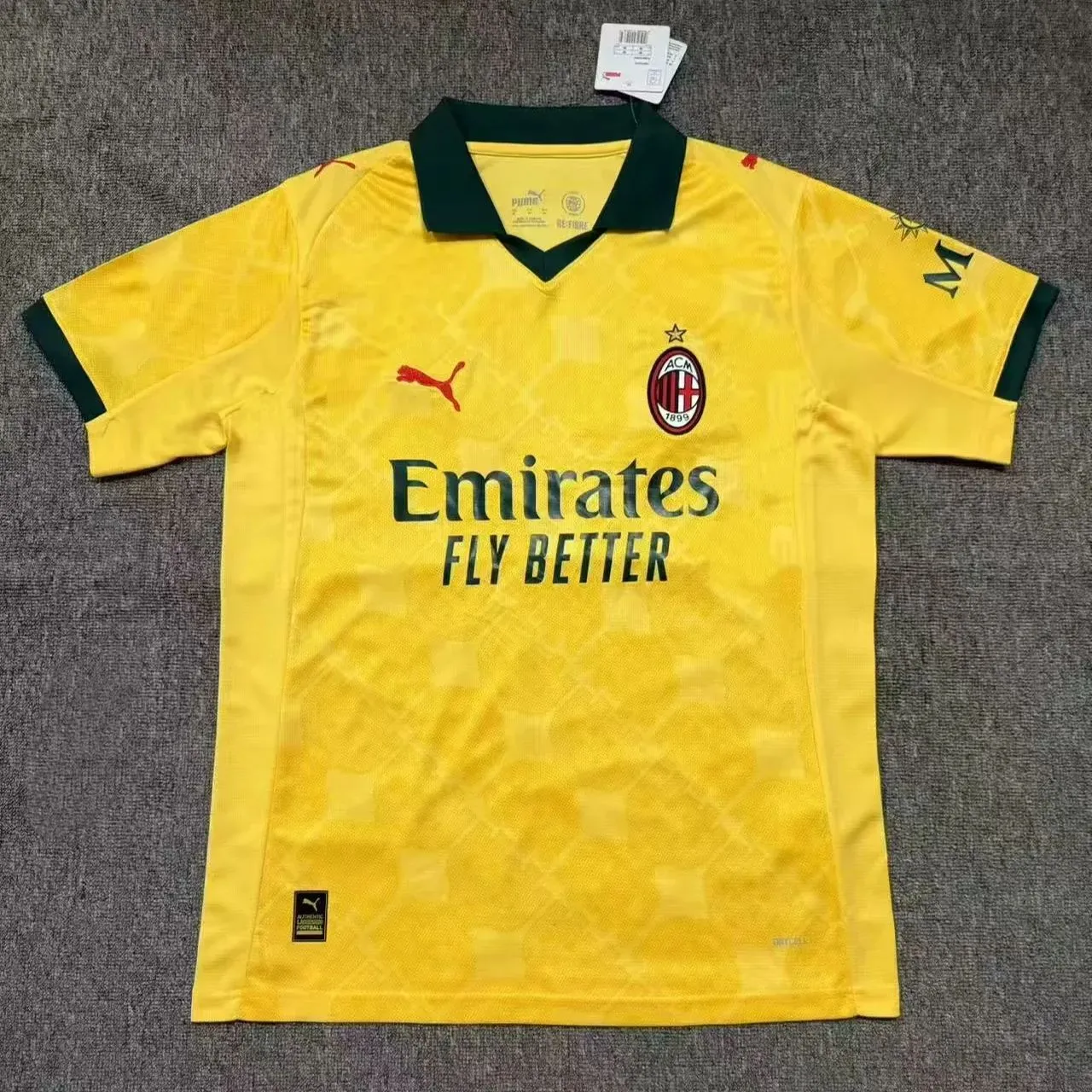 Ac Milan 25/26 Yellow Kit S-4XL
