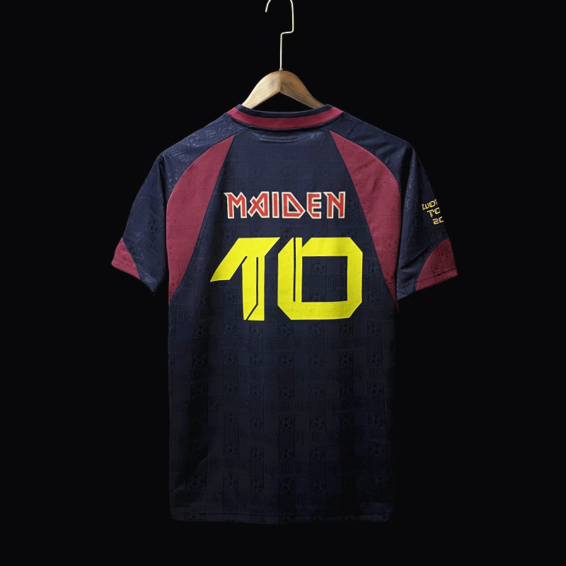 Retro  IRON MAIDEN X WEST HAM 2010 HOME
