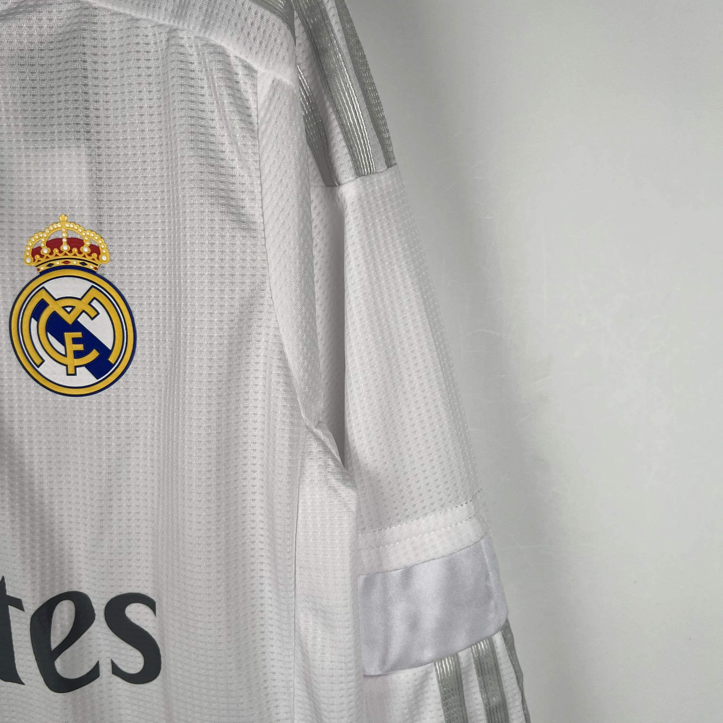 Retro  Real Mαdrid 15/16 Home White Long Sleeve