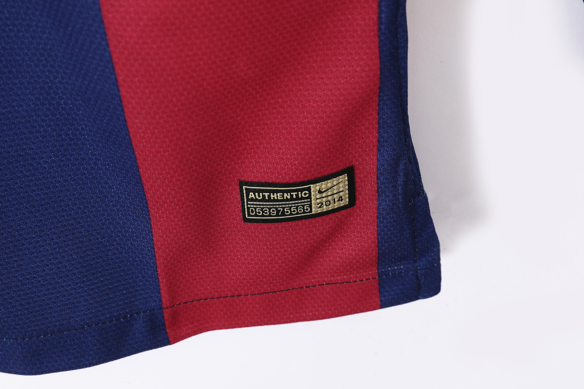 Retro 14/15 Barcelona Home Kit long sleeves S-XXL