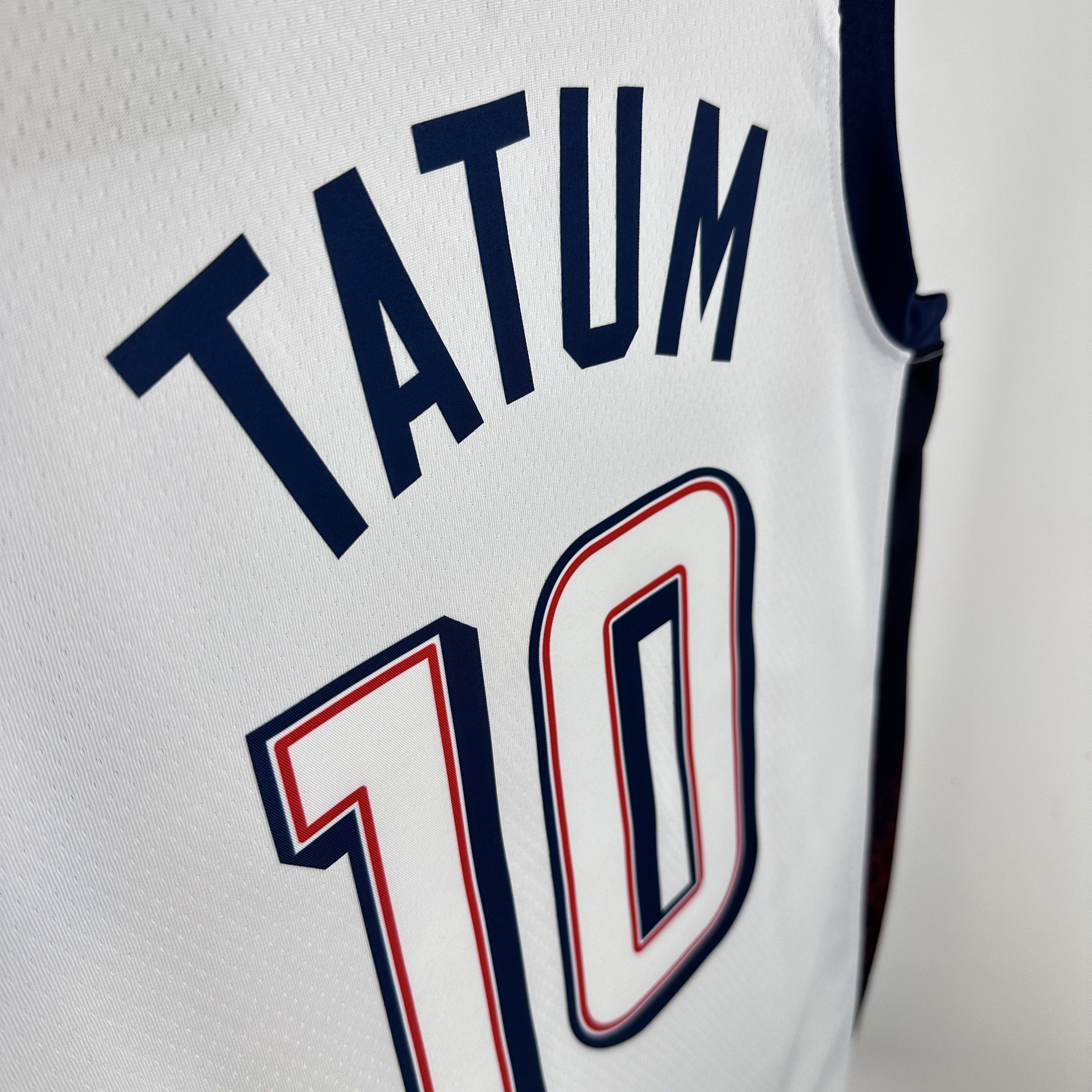 2024 Olympic Basketball USA White No.10 Tatum