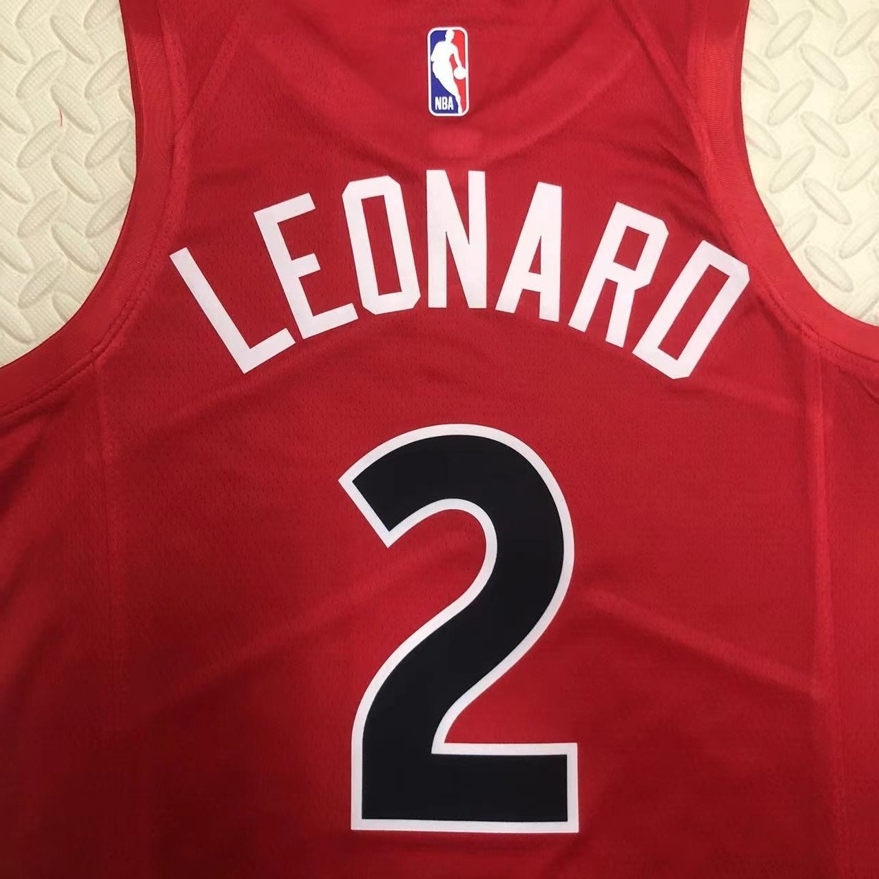 23 Season Toronto Raptors Away Red  No.2 Leonard