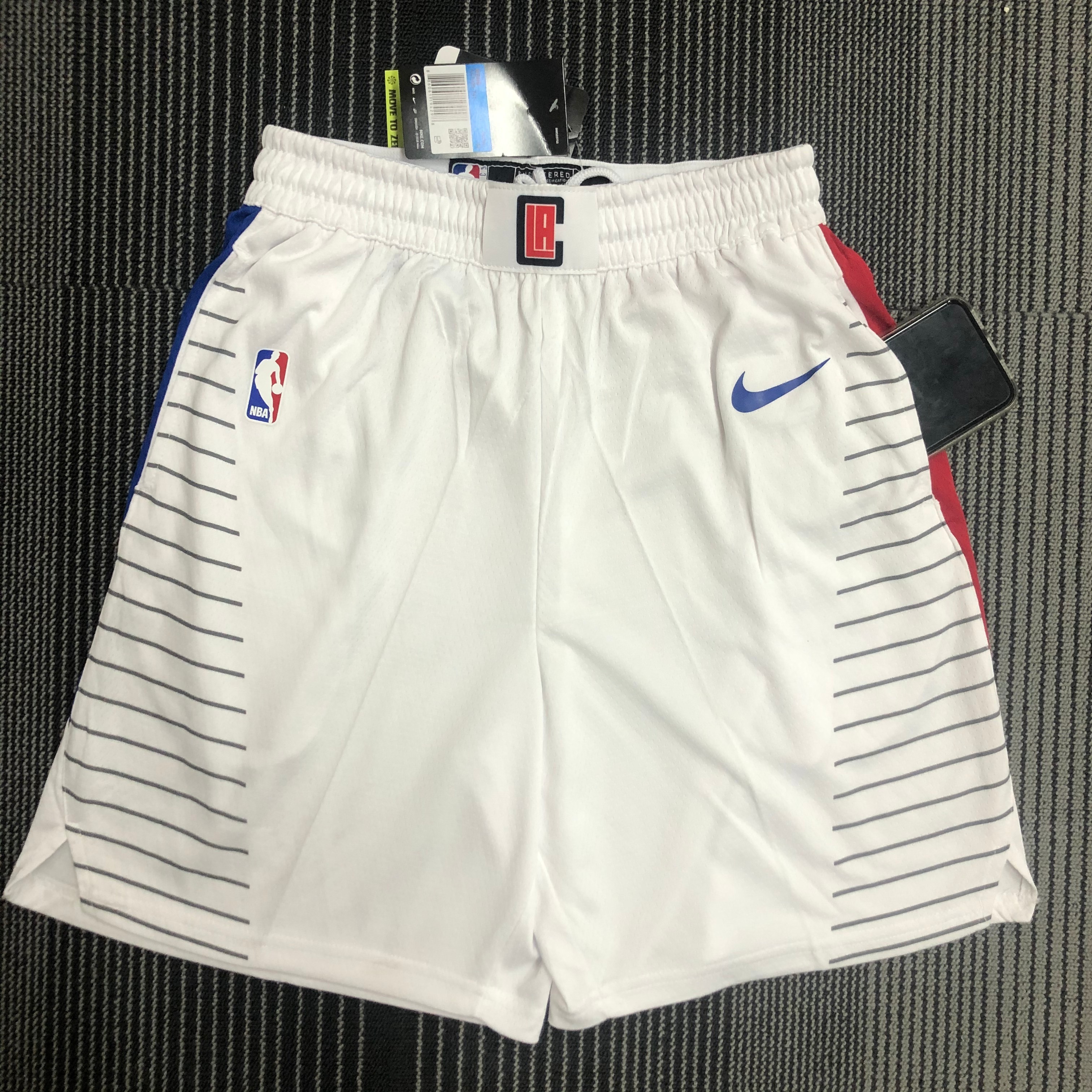 Los Angeles Clippers White Shorts