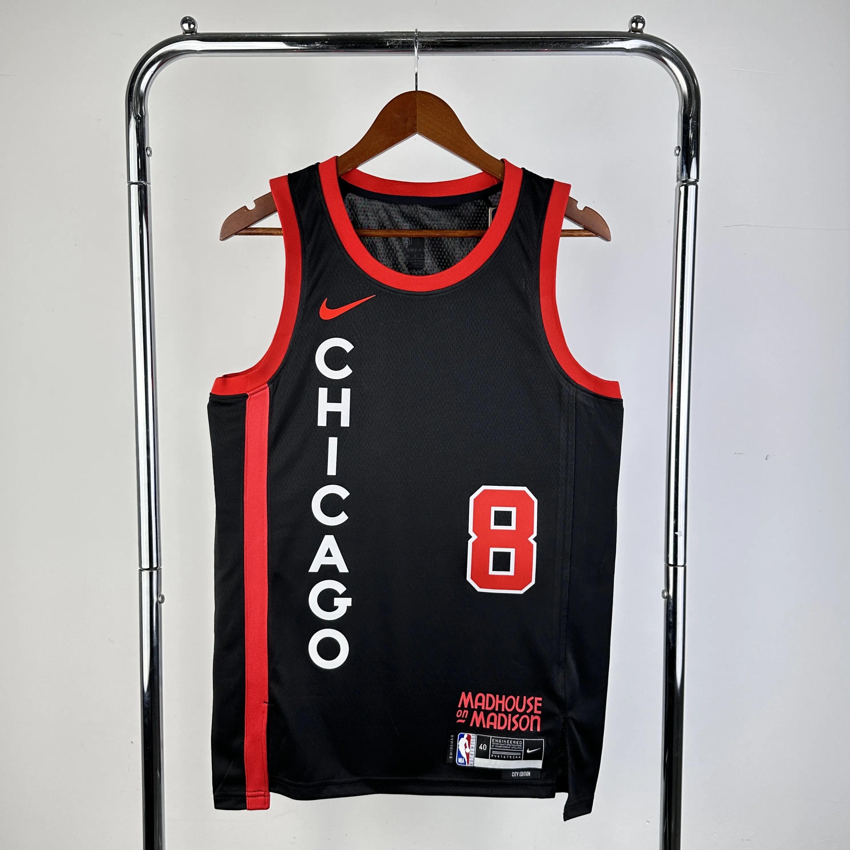 24 Season Chicago Bulls City Edition No.8 Lavine