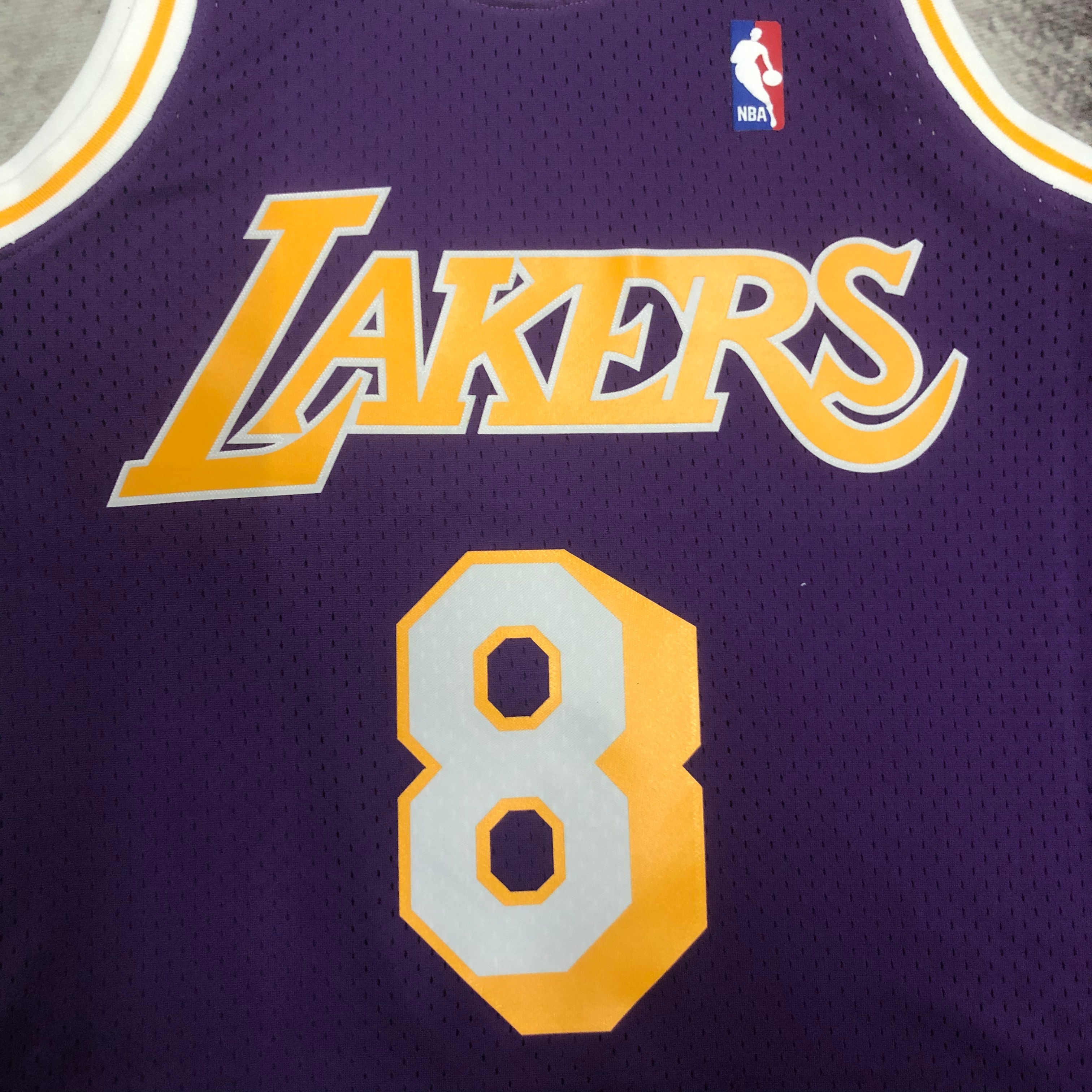 MN Heat Press Retro: 96/97 Season Purple Hardwood Classics   Lakers