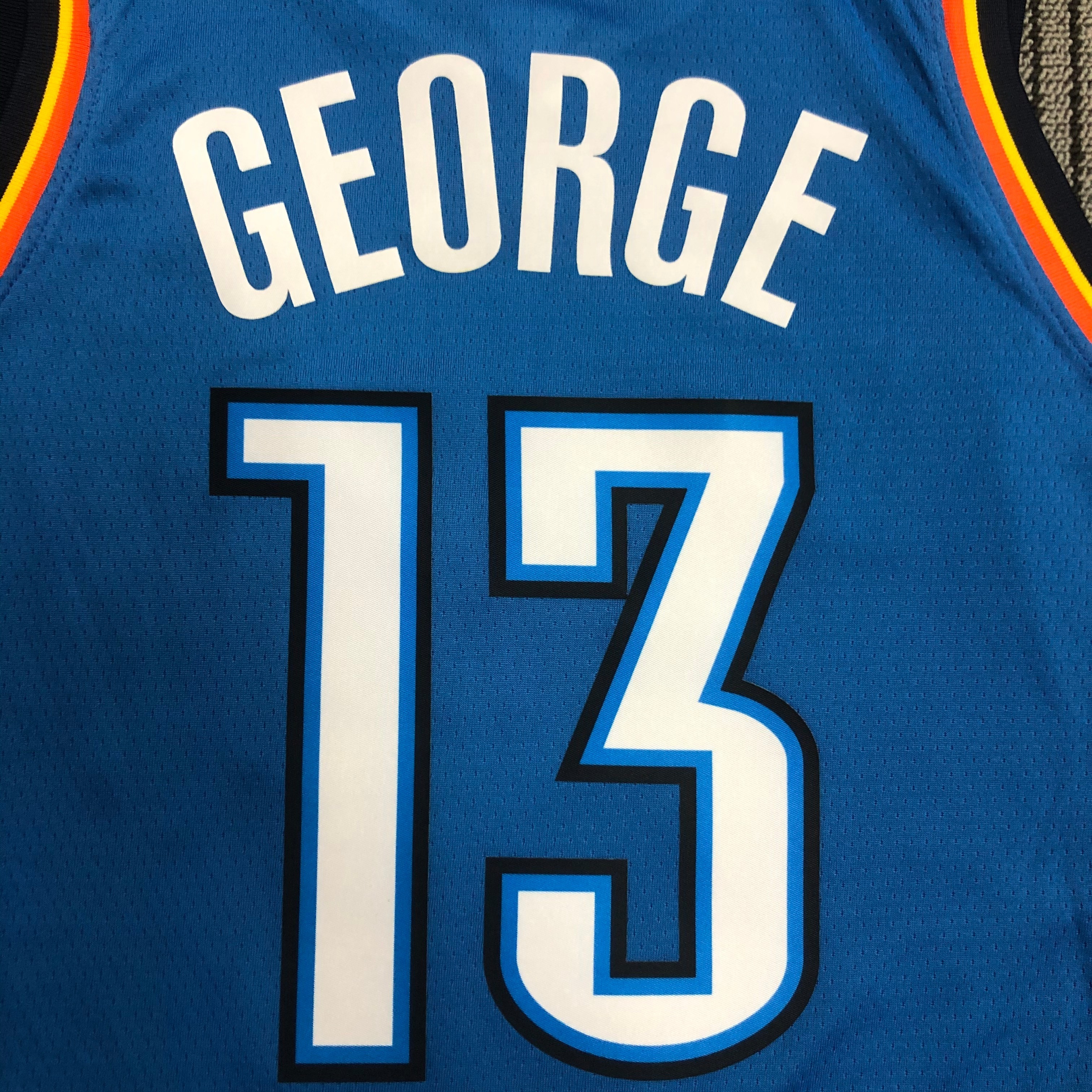 Oklahoma City Thunder Blue  No.13 GEORGE