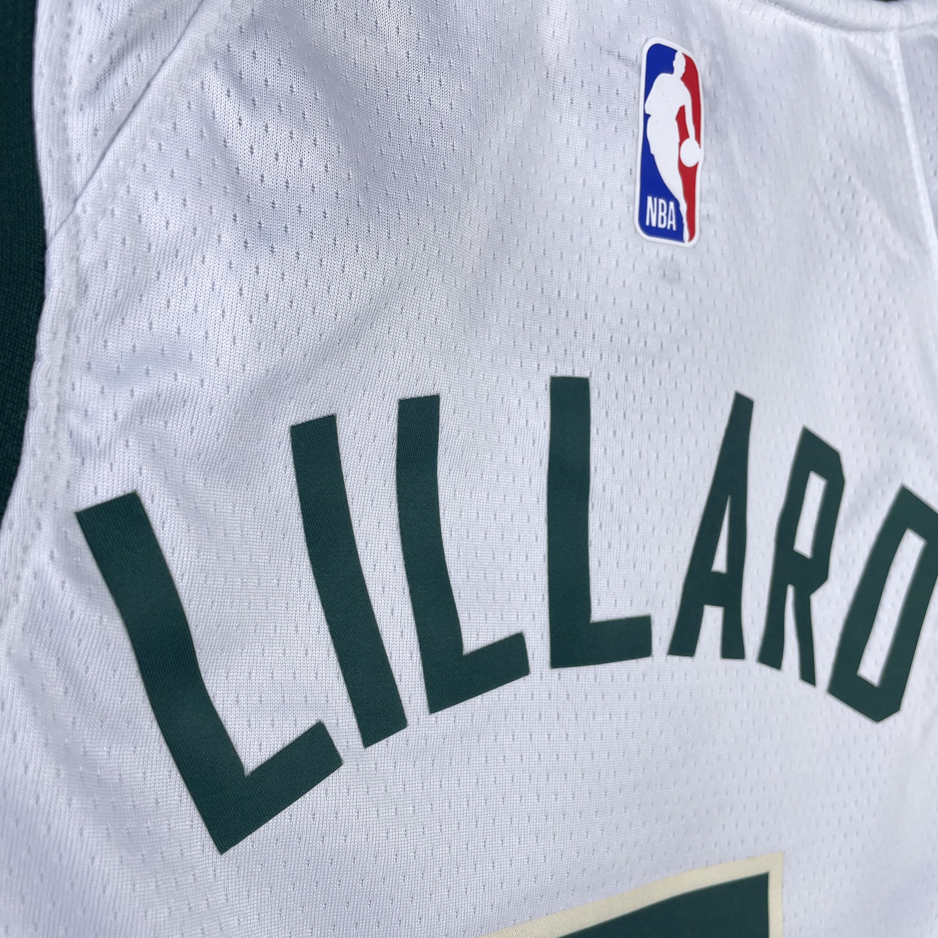 23 Season Milwaukee Bucks Home Version  No.0 Lillard