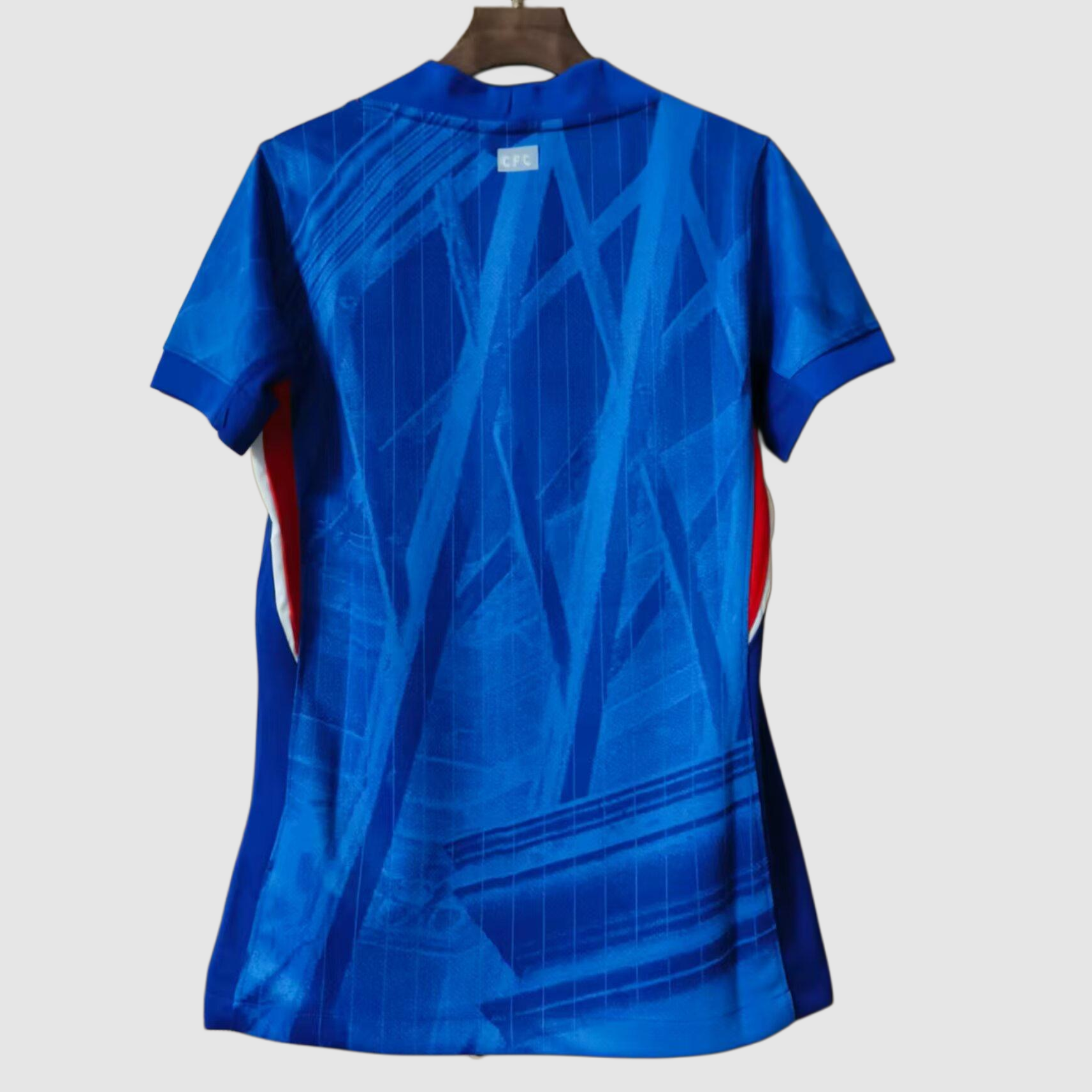 Chelsea Cup Home Match Shirt 2025-26 with World Champions 25 chest badge FEMALE FAN VERSION