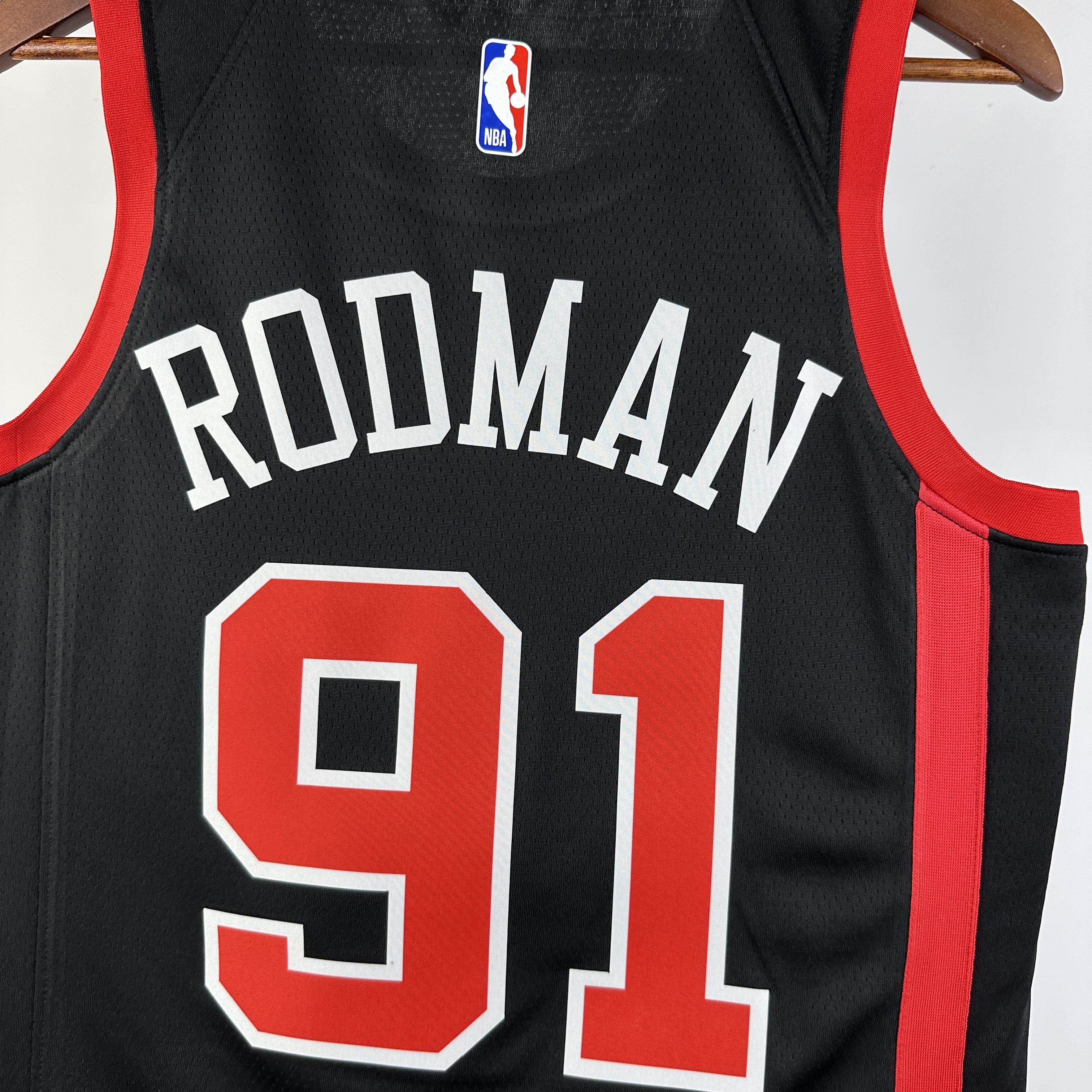 24 Season Chicago Bulls City Edition No.91 RODMAN