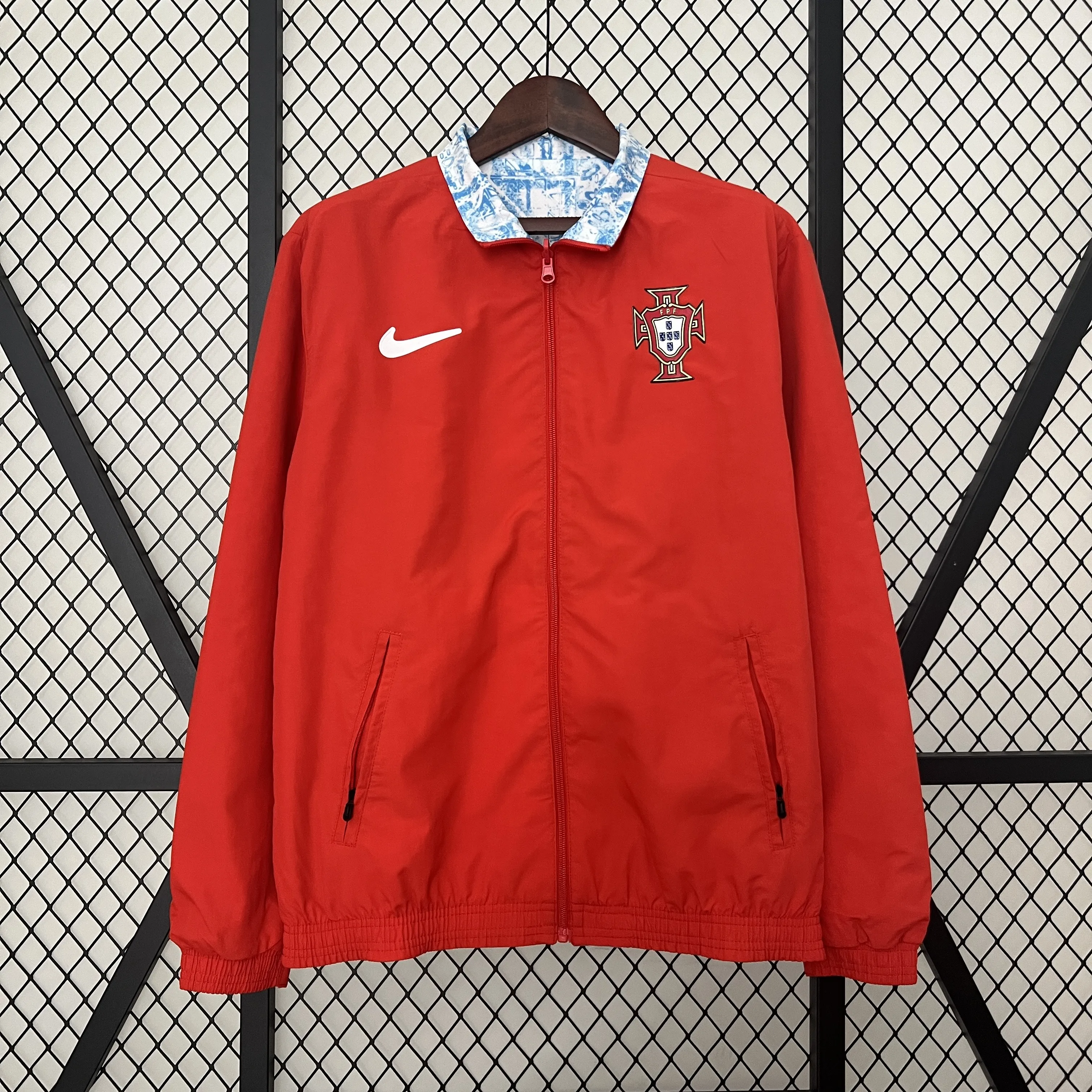 Portugal 2024 Trench Windbreaker Reversible