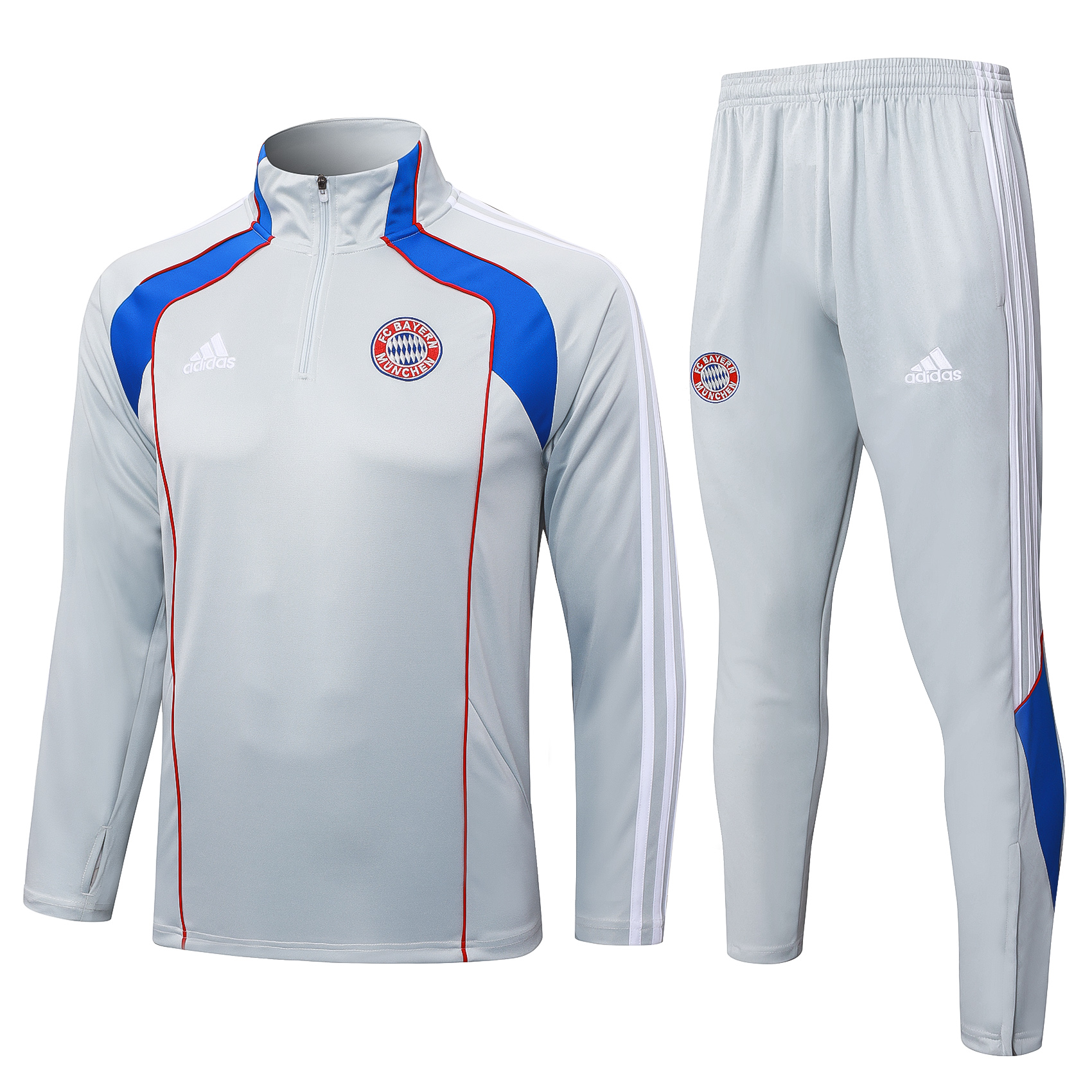 Adult/ Kids Bayern Half Zipper Training Suit B2548