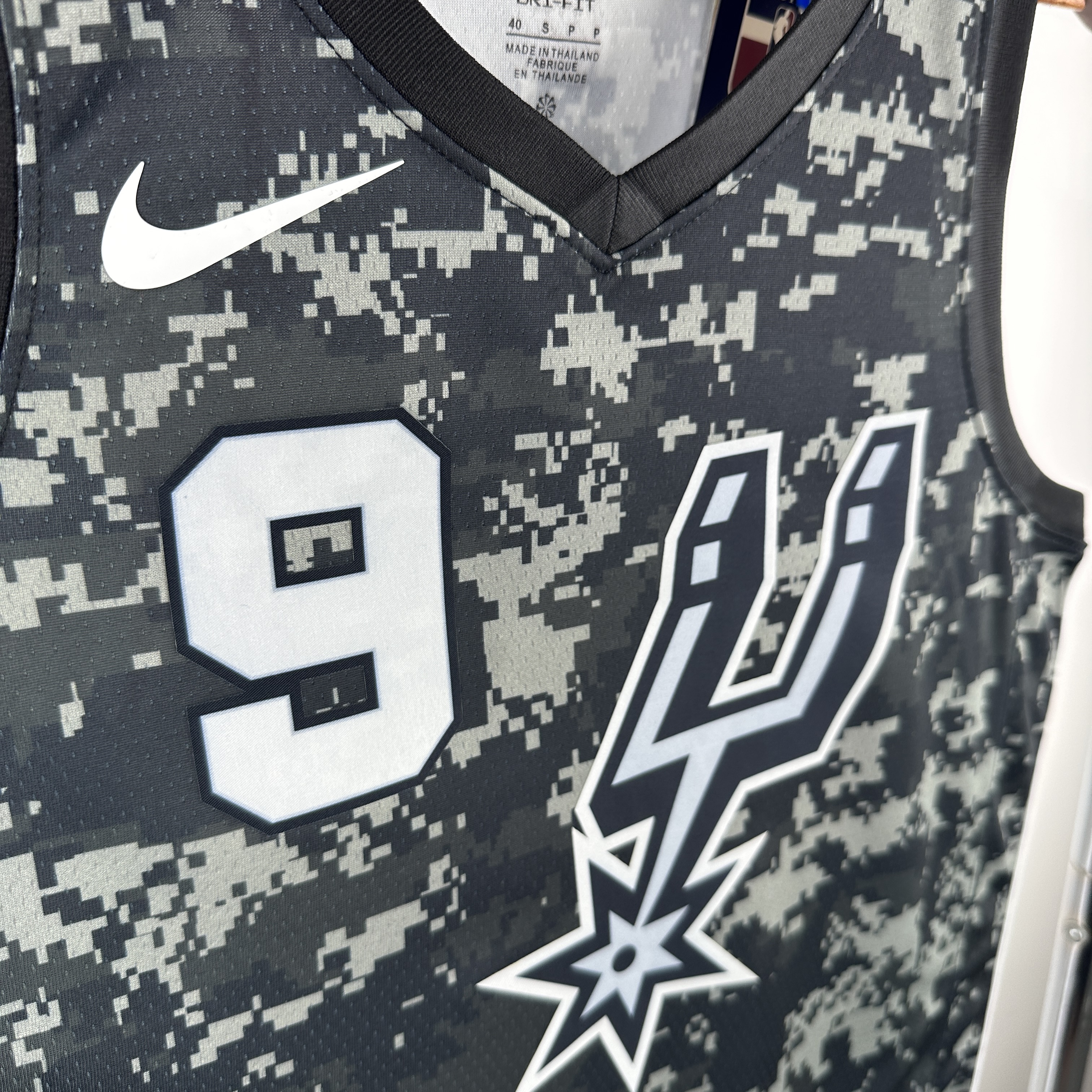 SAN ANTONIO SPURS CAMO  #9 PARKER