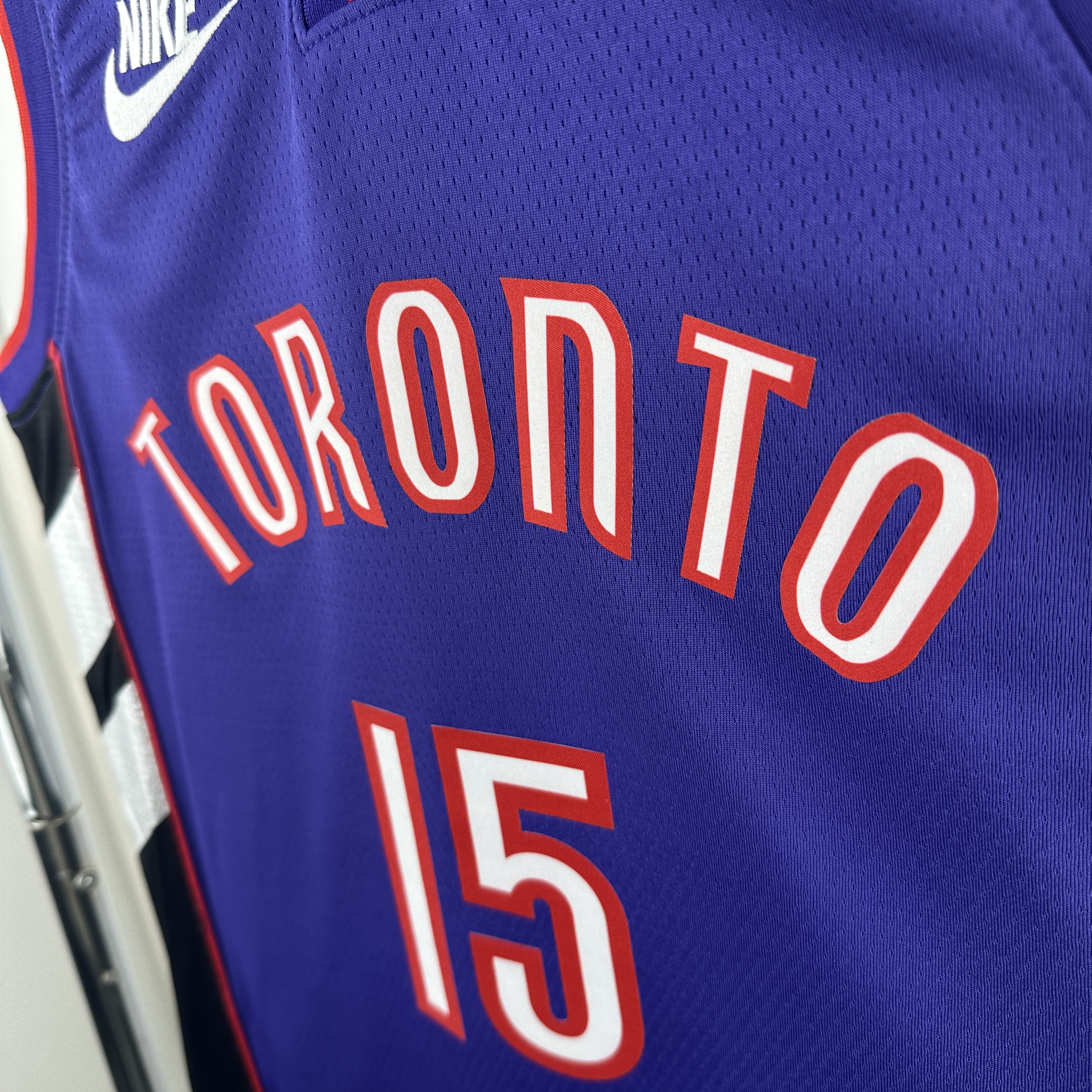 25 Season Toronto Raptors Purple  No.15 Carter