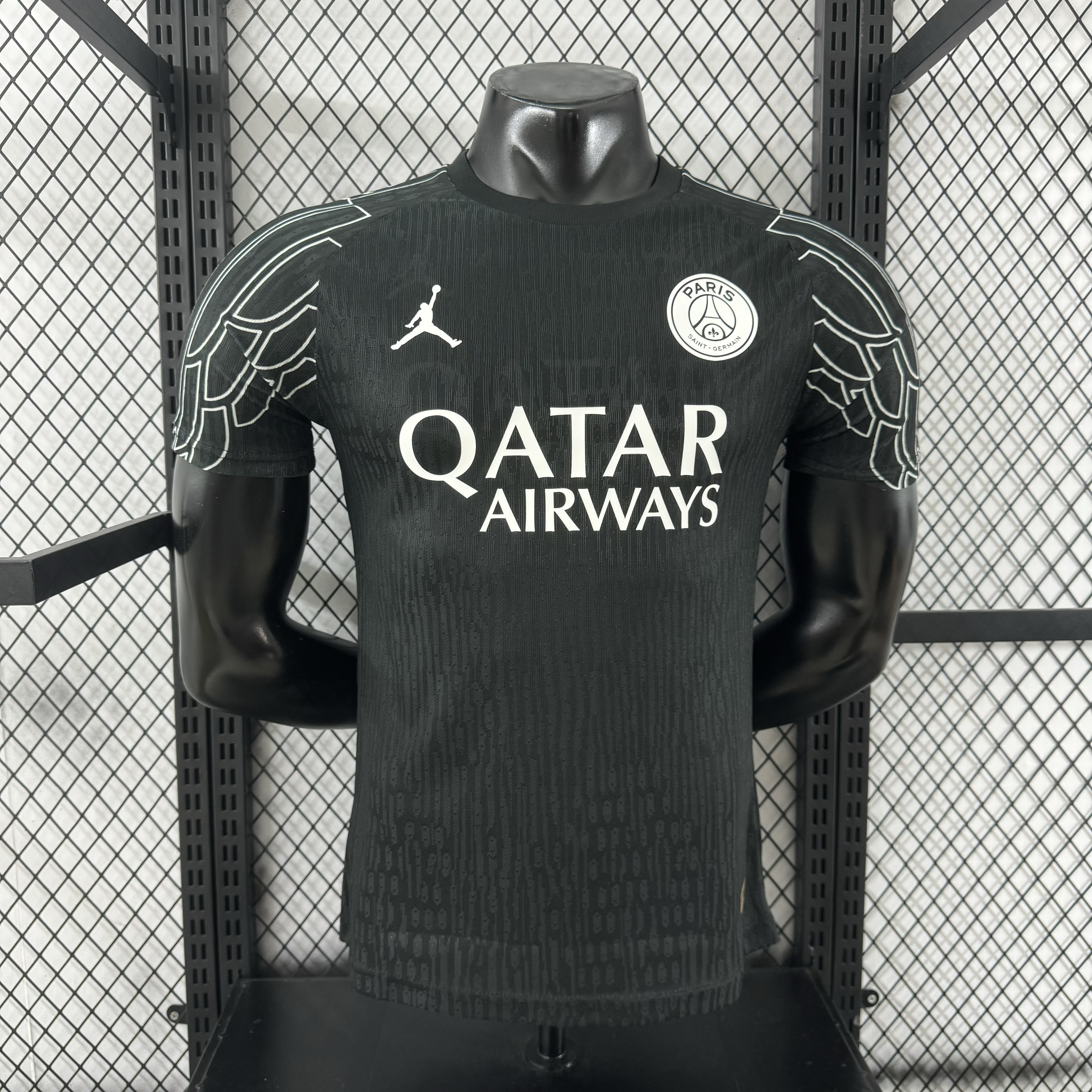 Player Version PSG 25/26 Black S-XXL