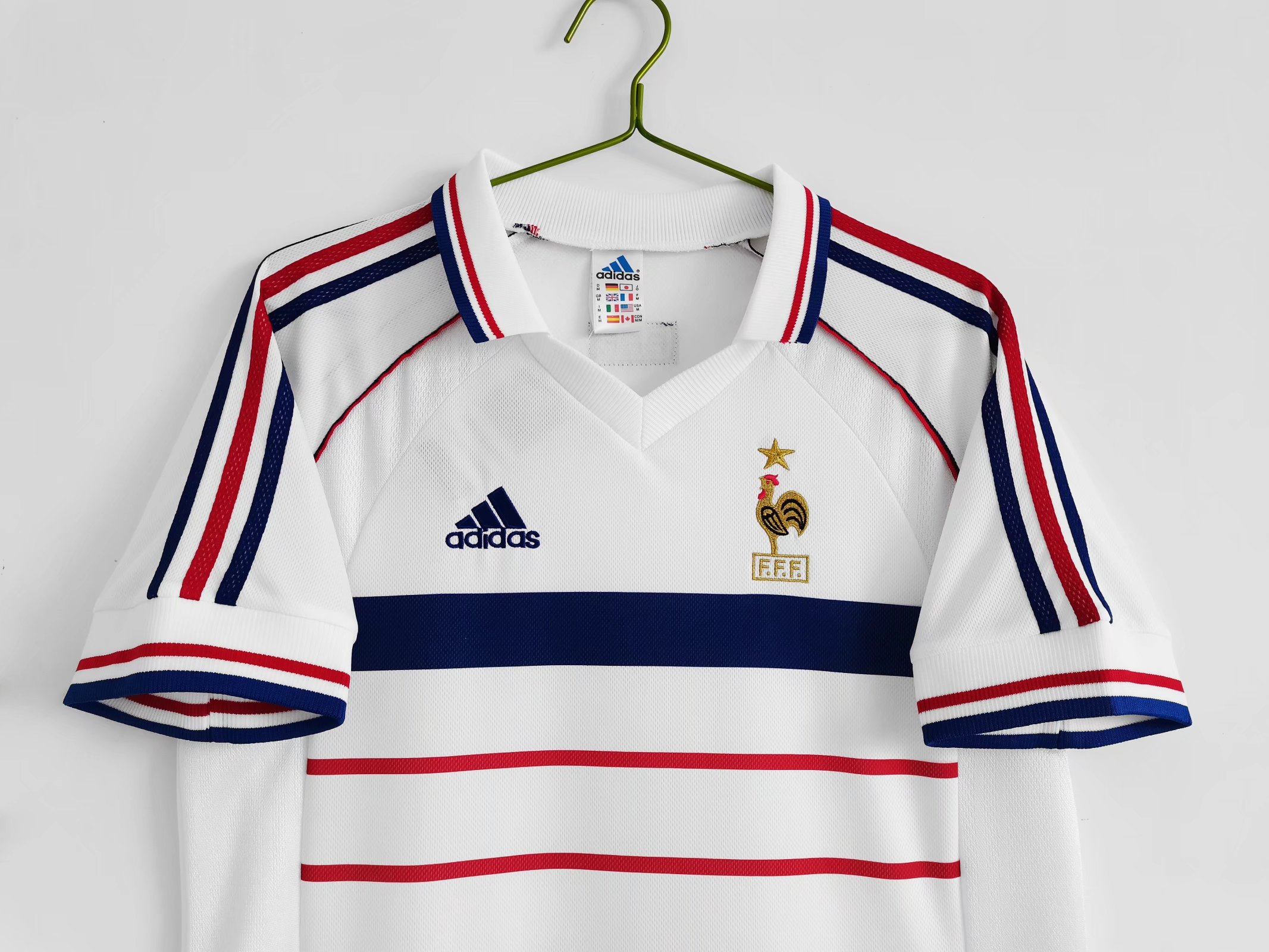 Retro 1998 France Away  Size: S-XXL