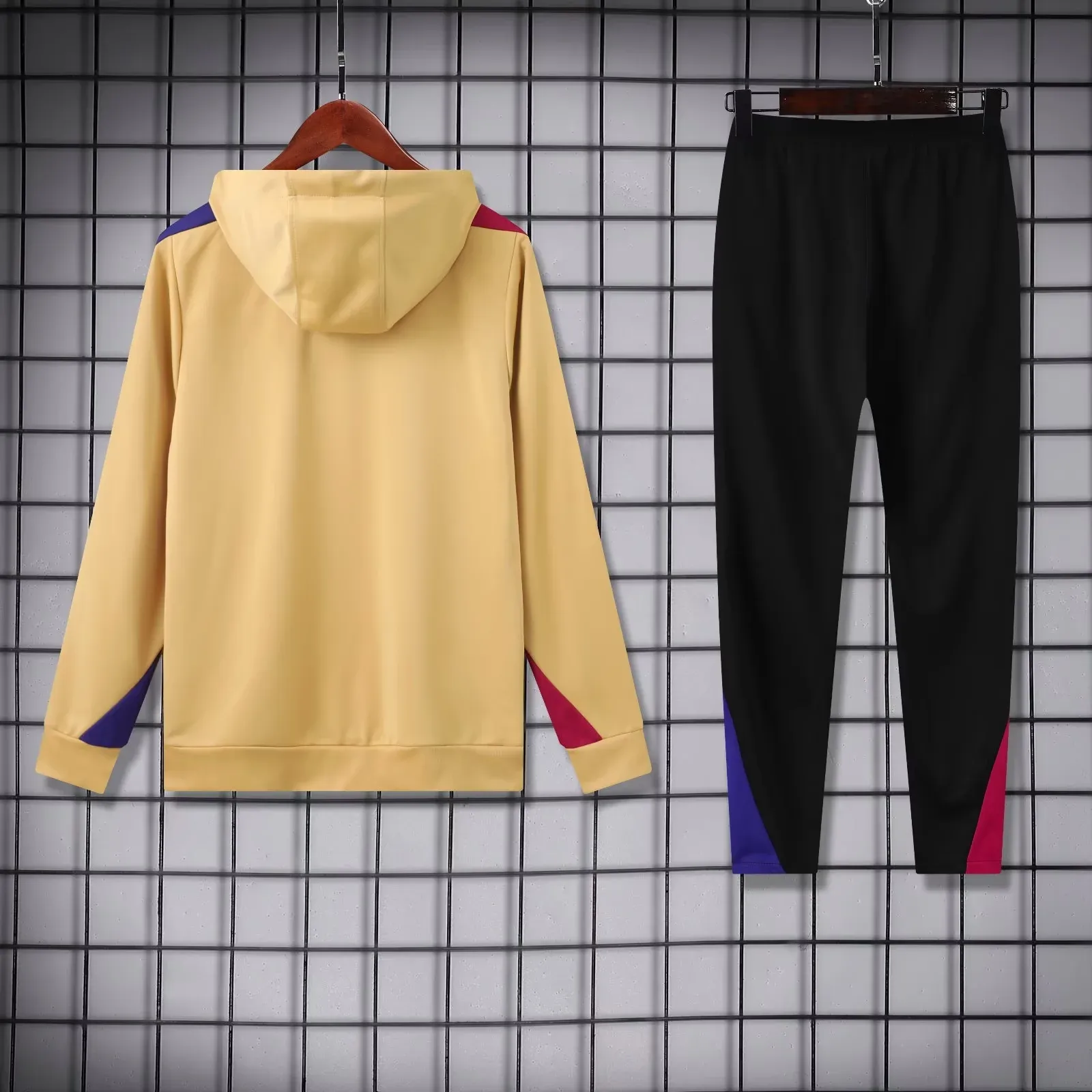 Hooded long-sleeve Barcelona 24/25 suit