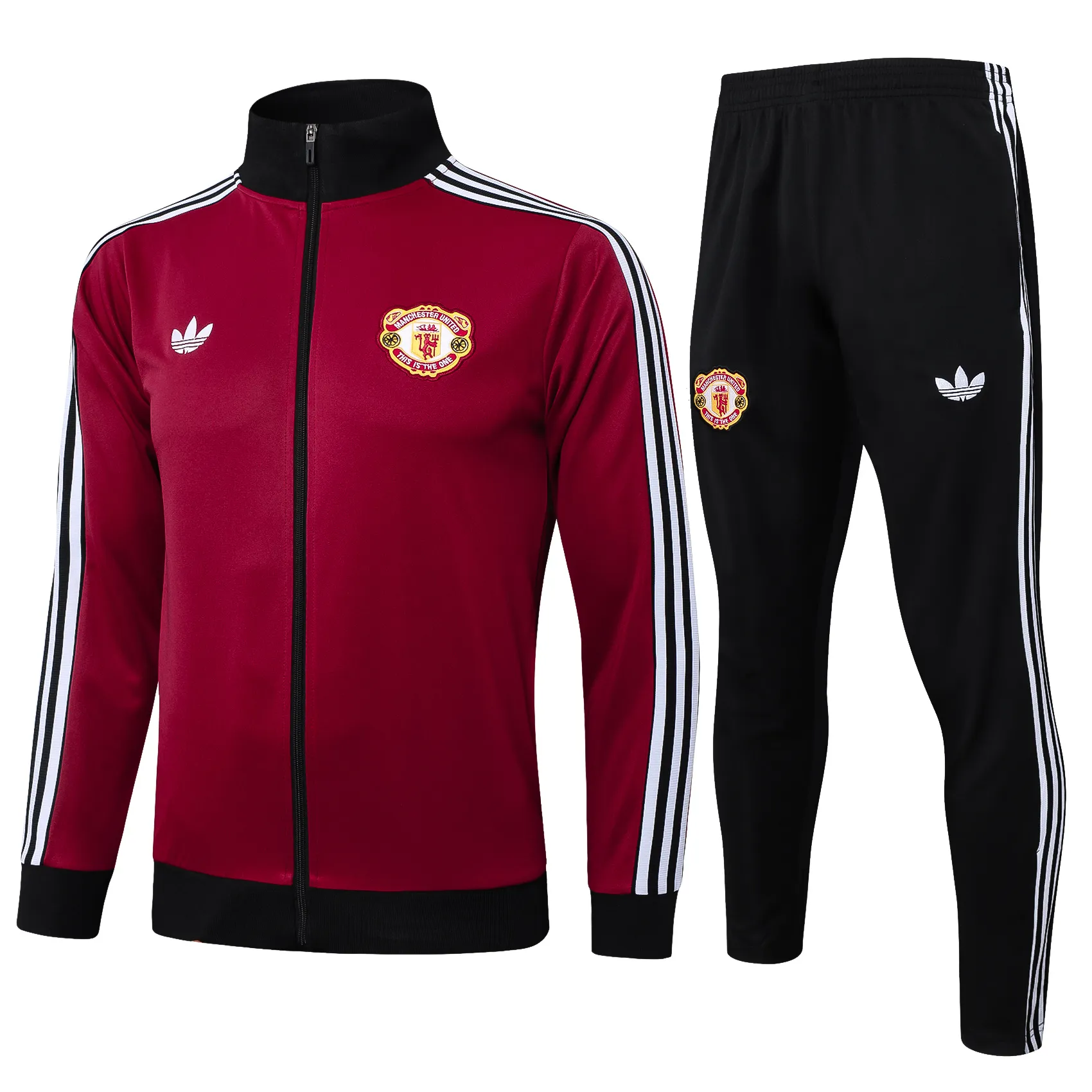 Adult/ Kids Manchester United 24/25 Full zipper training Suit A845