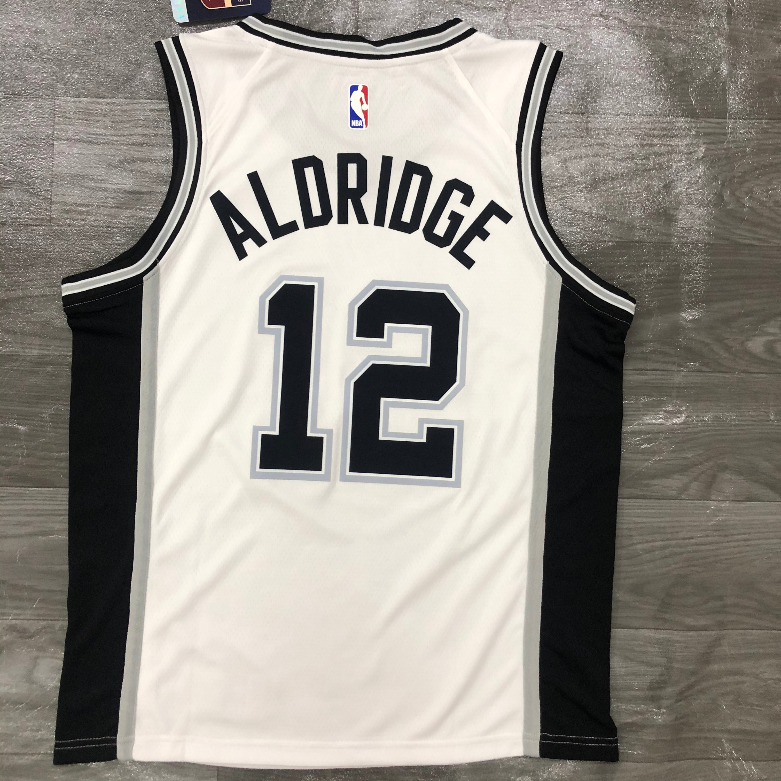 SAN ANTONIO SPURS WHITE  #12