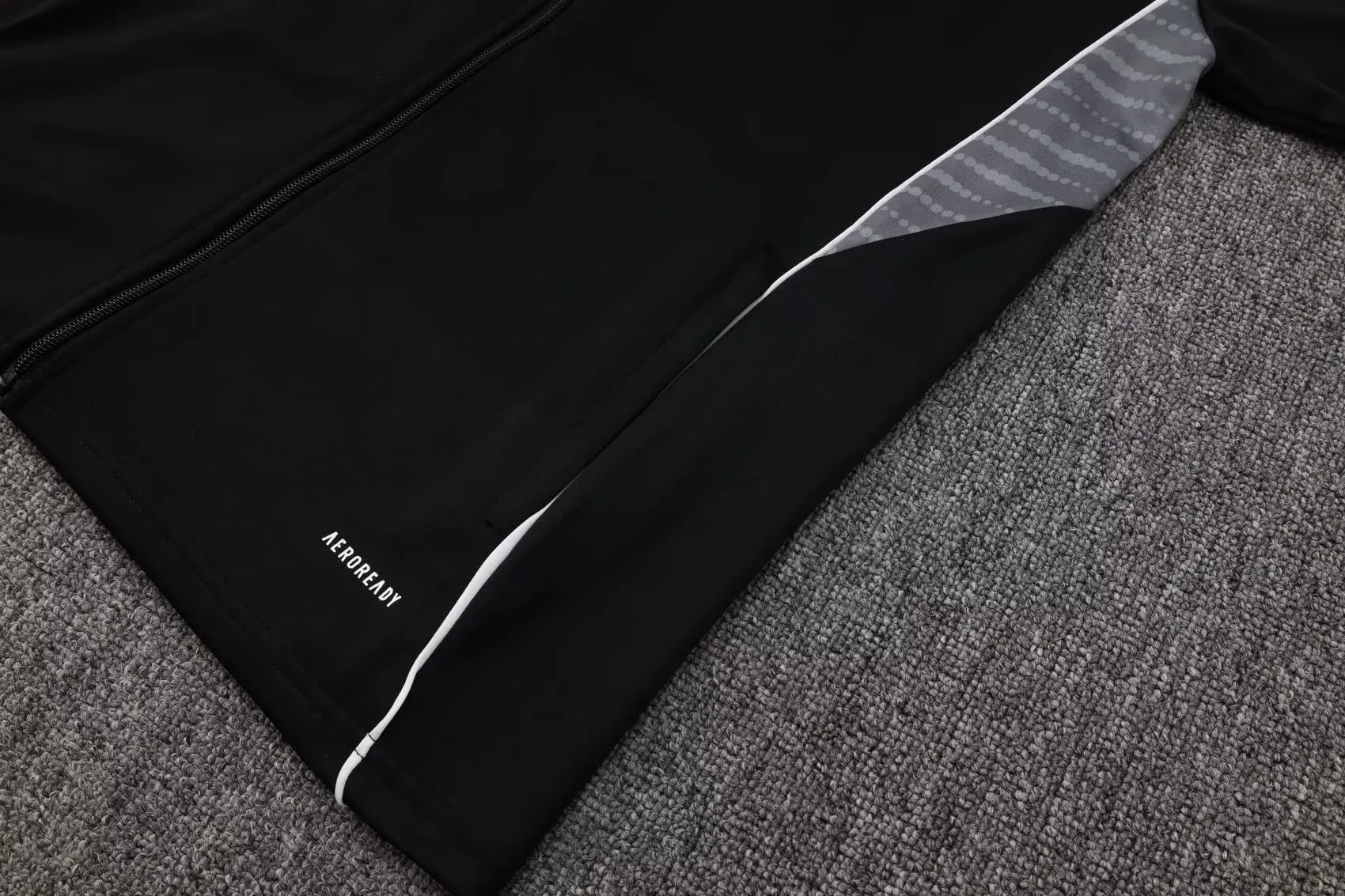 Adult Real Mαdrid full zipper training suit A2502