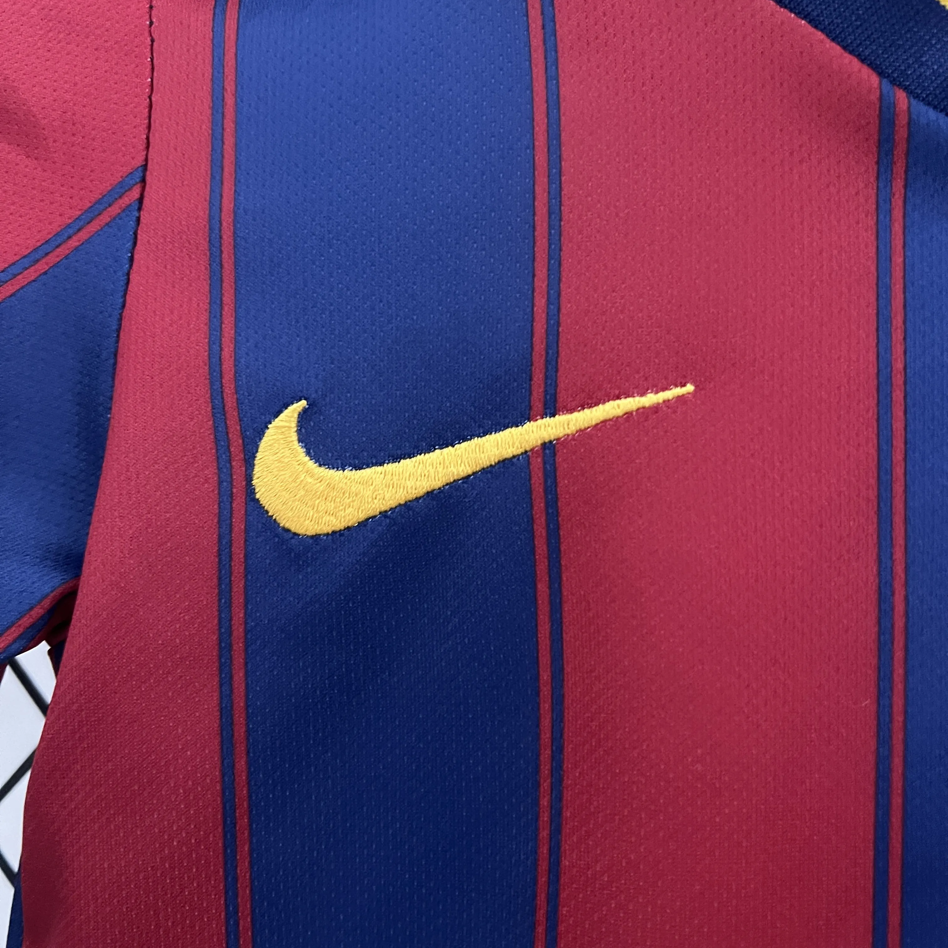 Kids Retro 2009/10 Barcelona Home  16-28