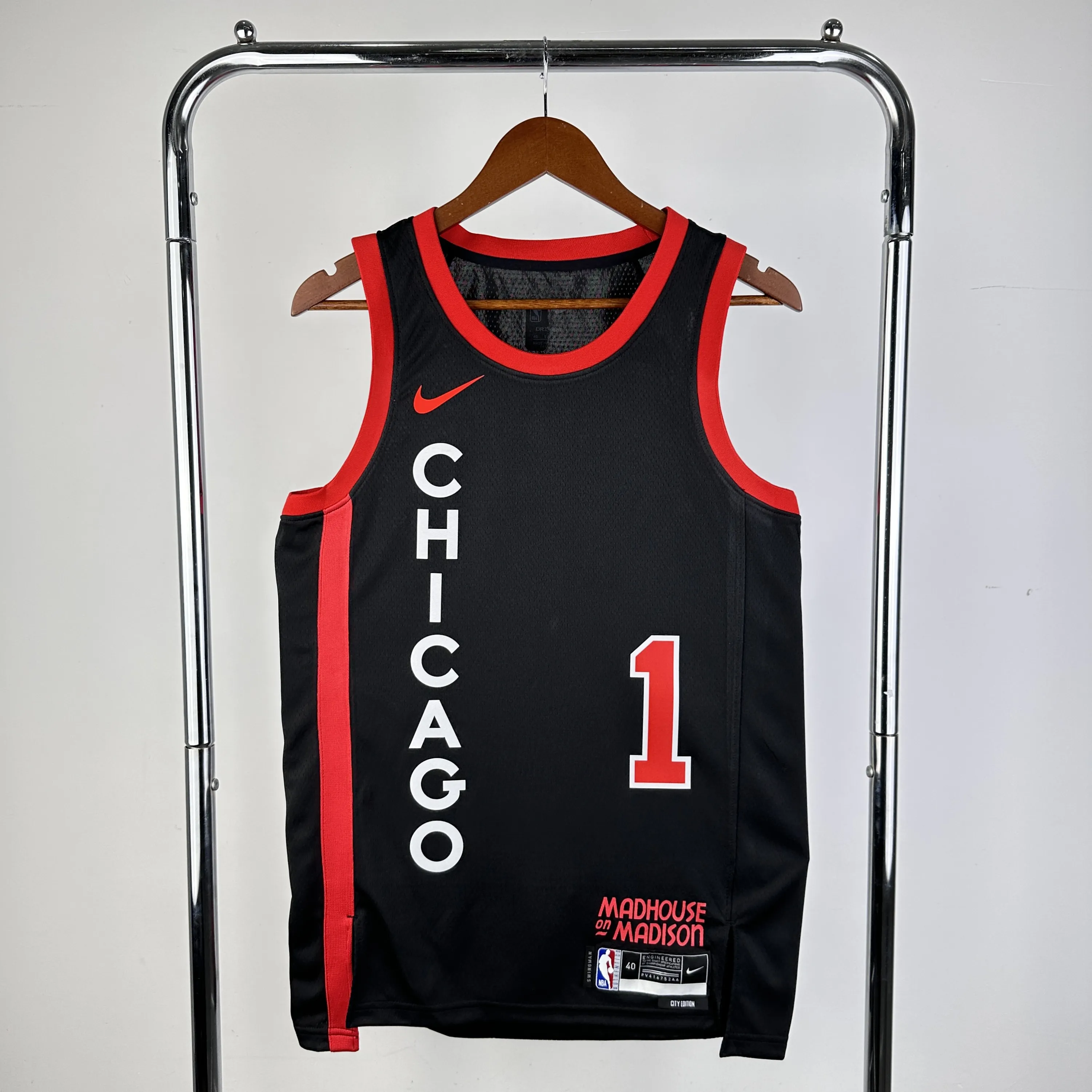 24 Season Chicago Bulls City Edition No.1 Rose