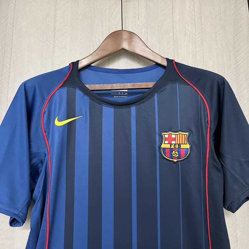 Retro 04/05 Barcelona Away Kit S-XXL