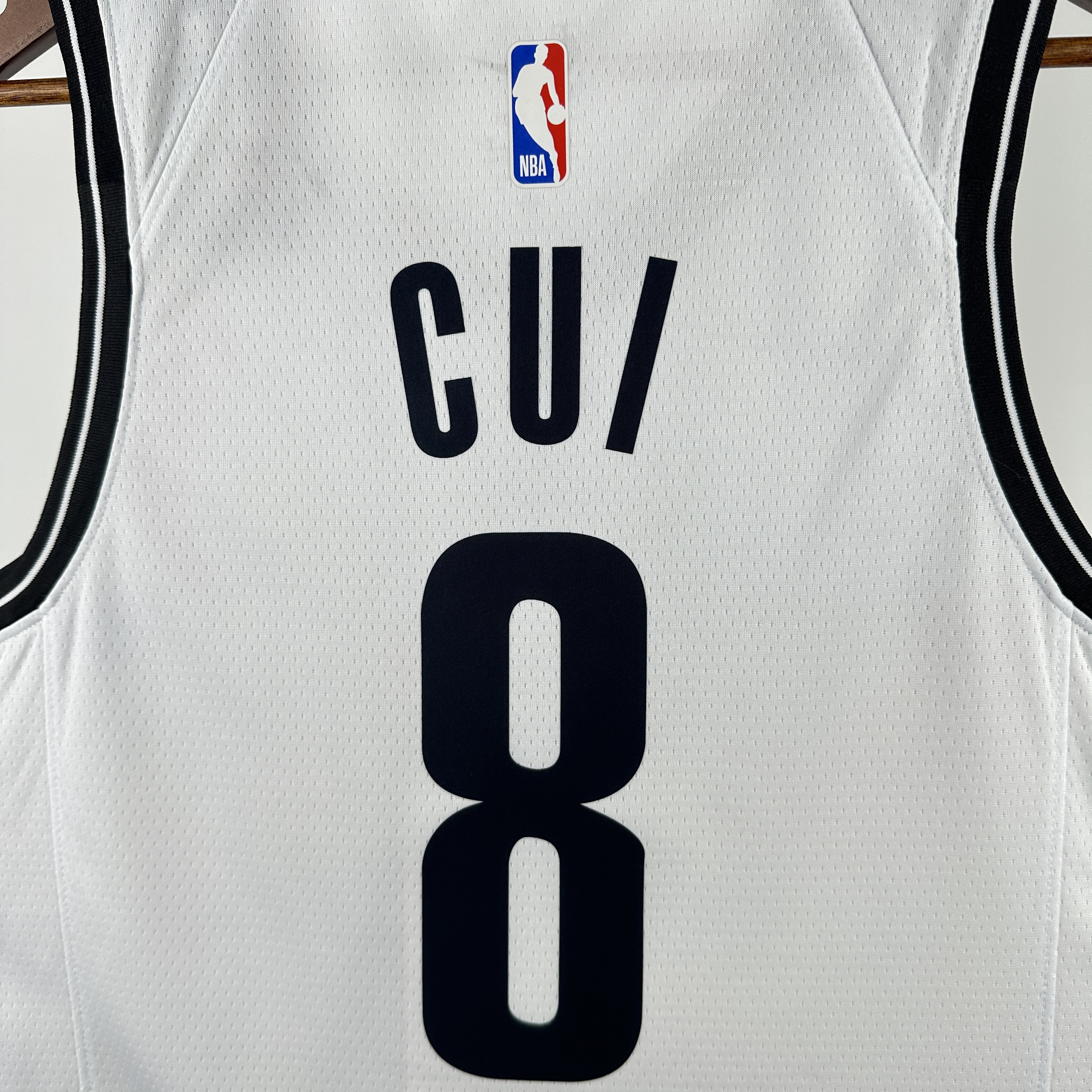 23 Season Brooklyn Nets White  No. 8 CUI