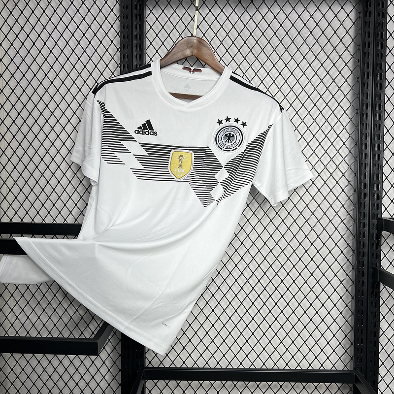 Retro  Germany 2018 Home Wihte