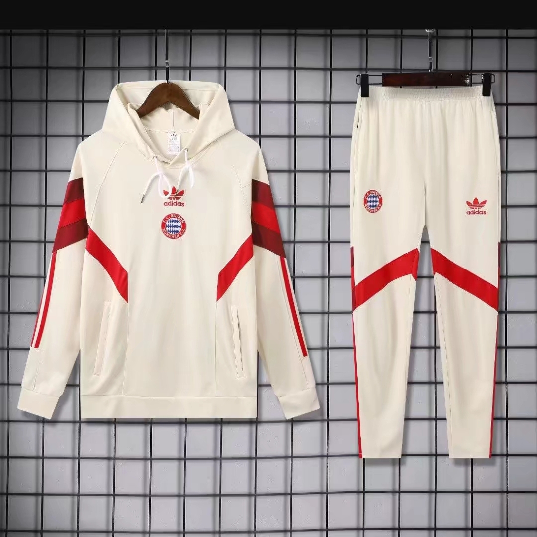 Bayern Munich half Zipper hoodie training suit