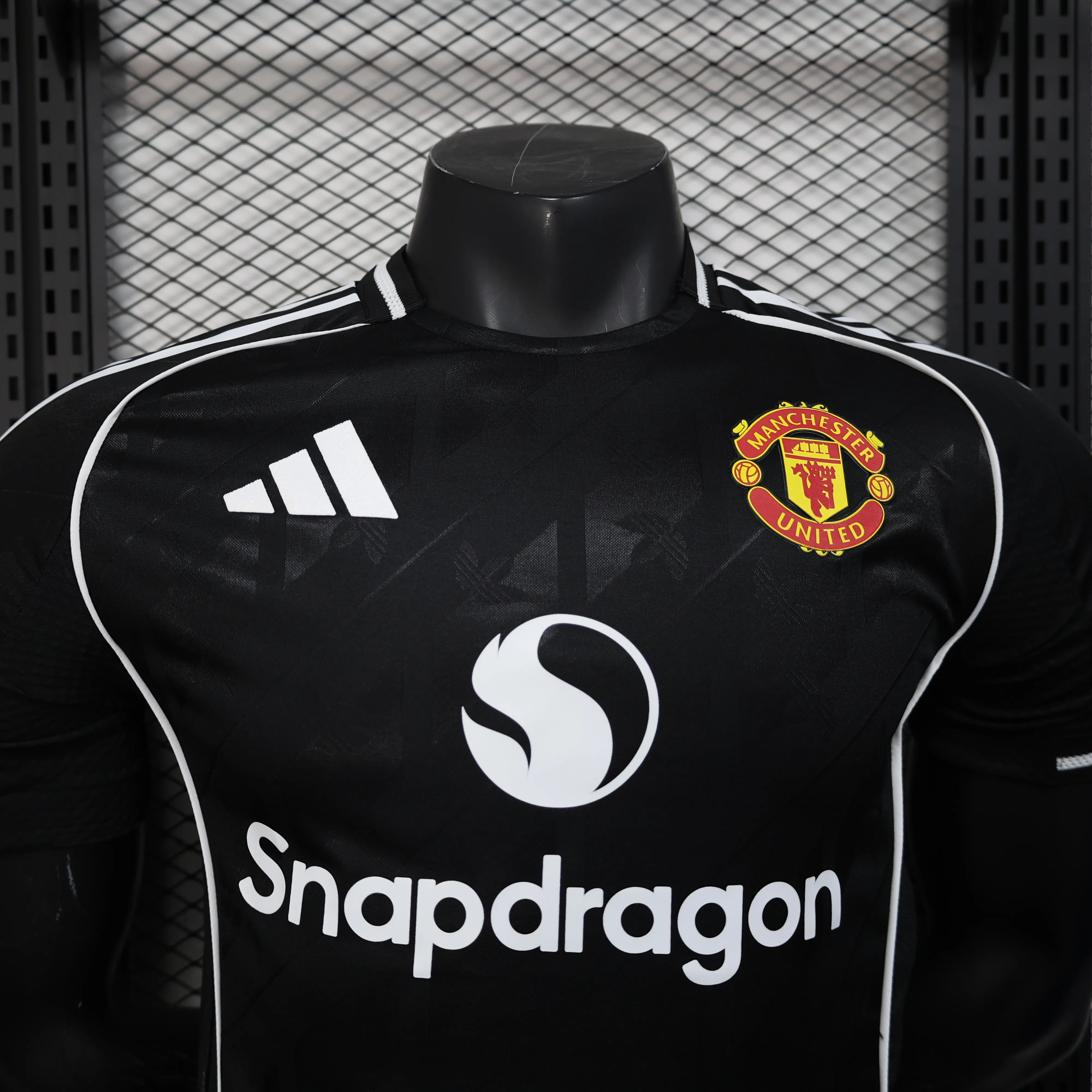 Player Version Manchester United 25/26 Black  S-XXL
