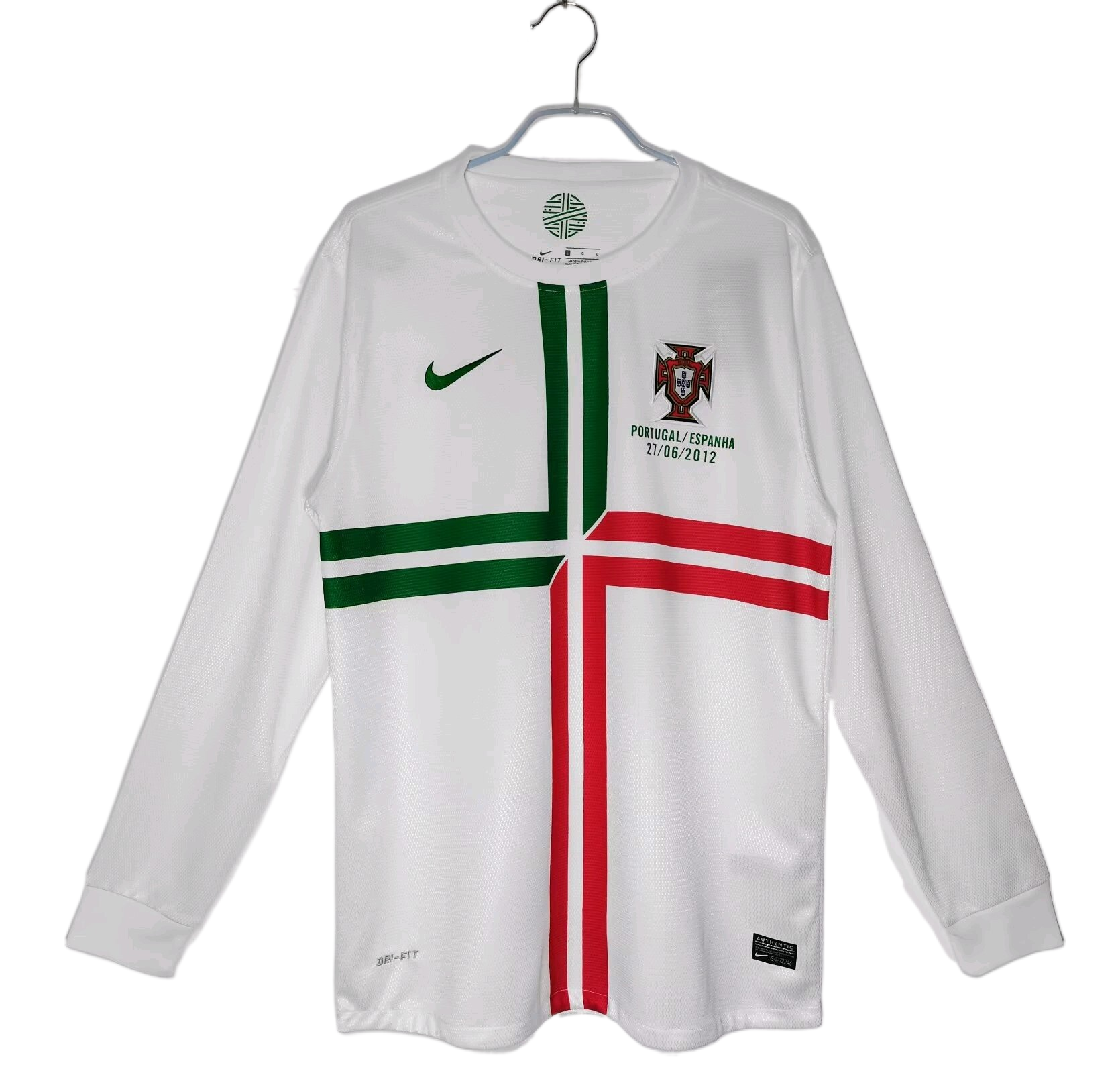 Retro  Portugal 2012/13 Away Long Sleeves White